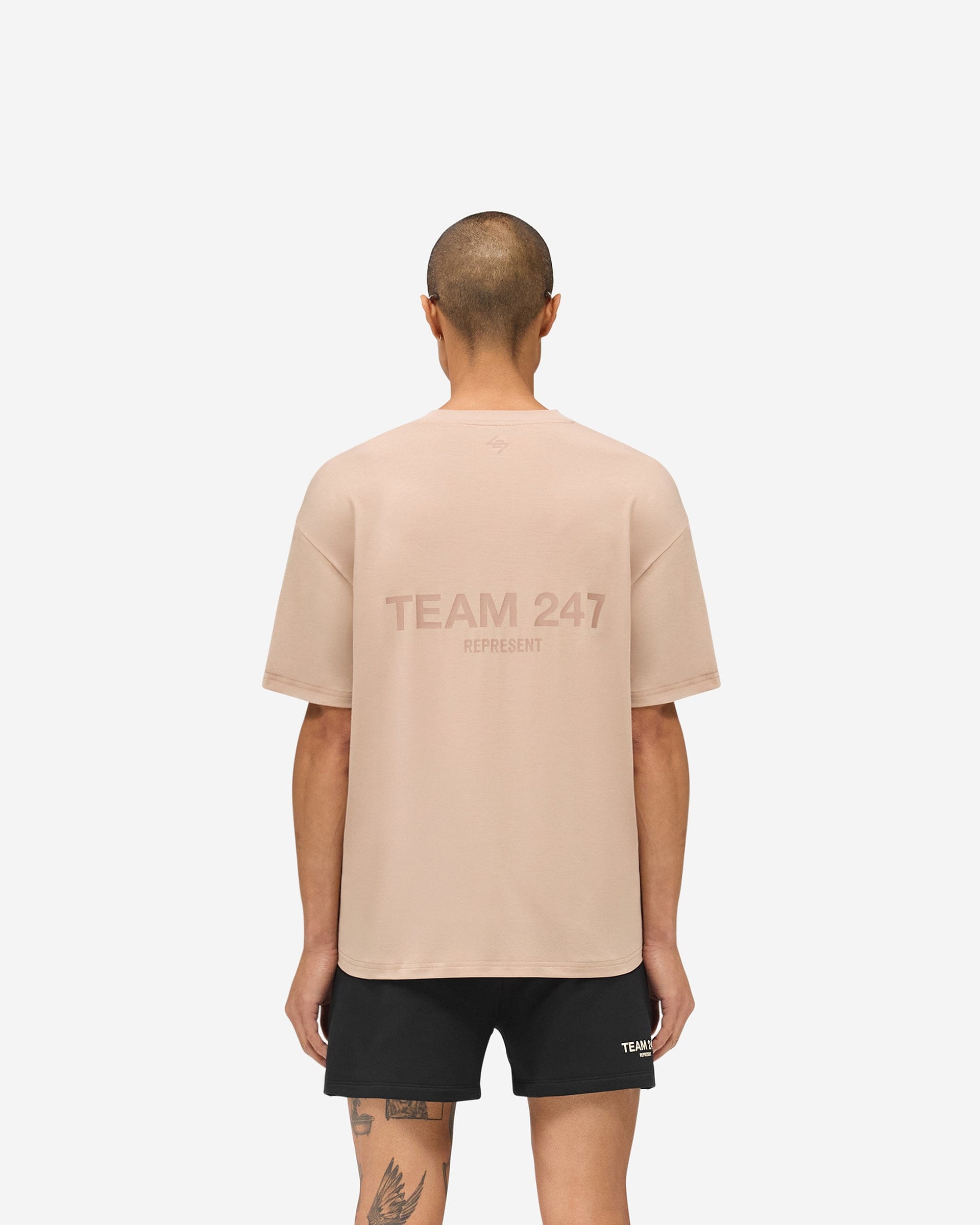 Team 247 Oversized T - Shirt - Clay