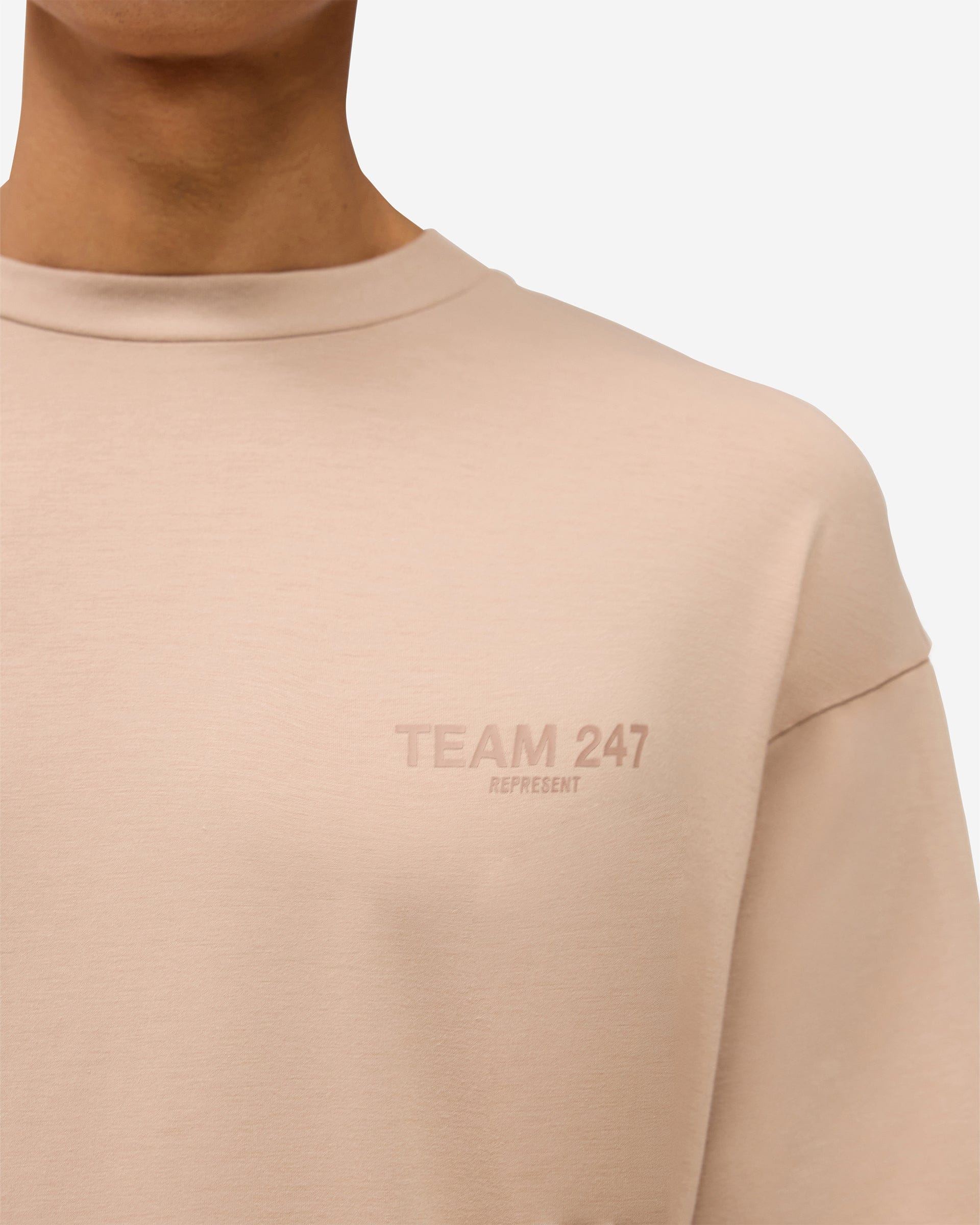 Team 247 Oversized T - Shirt - Clay