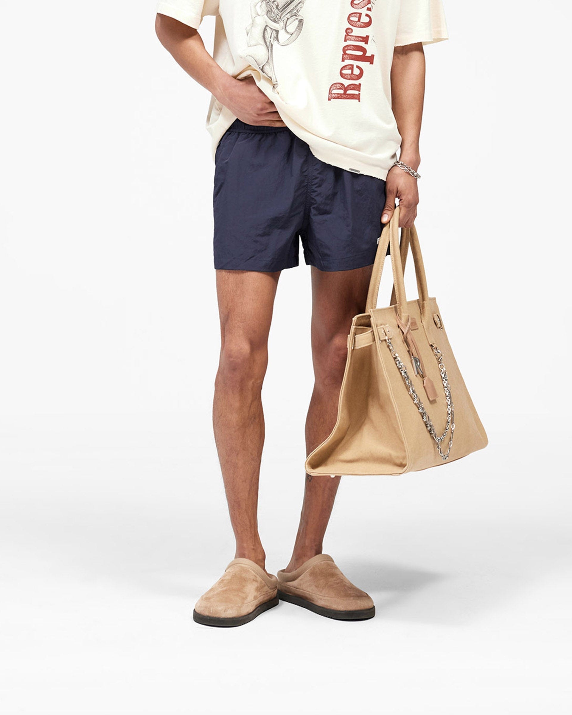 SS26 Represent Swim Short - Navy