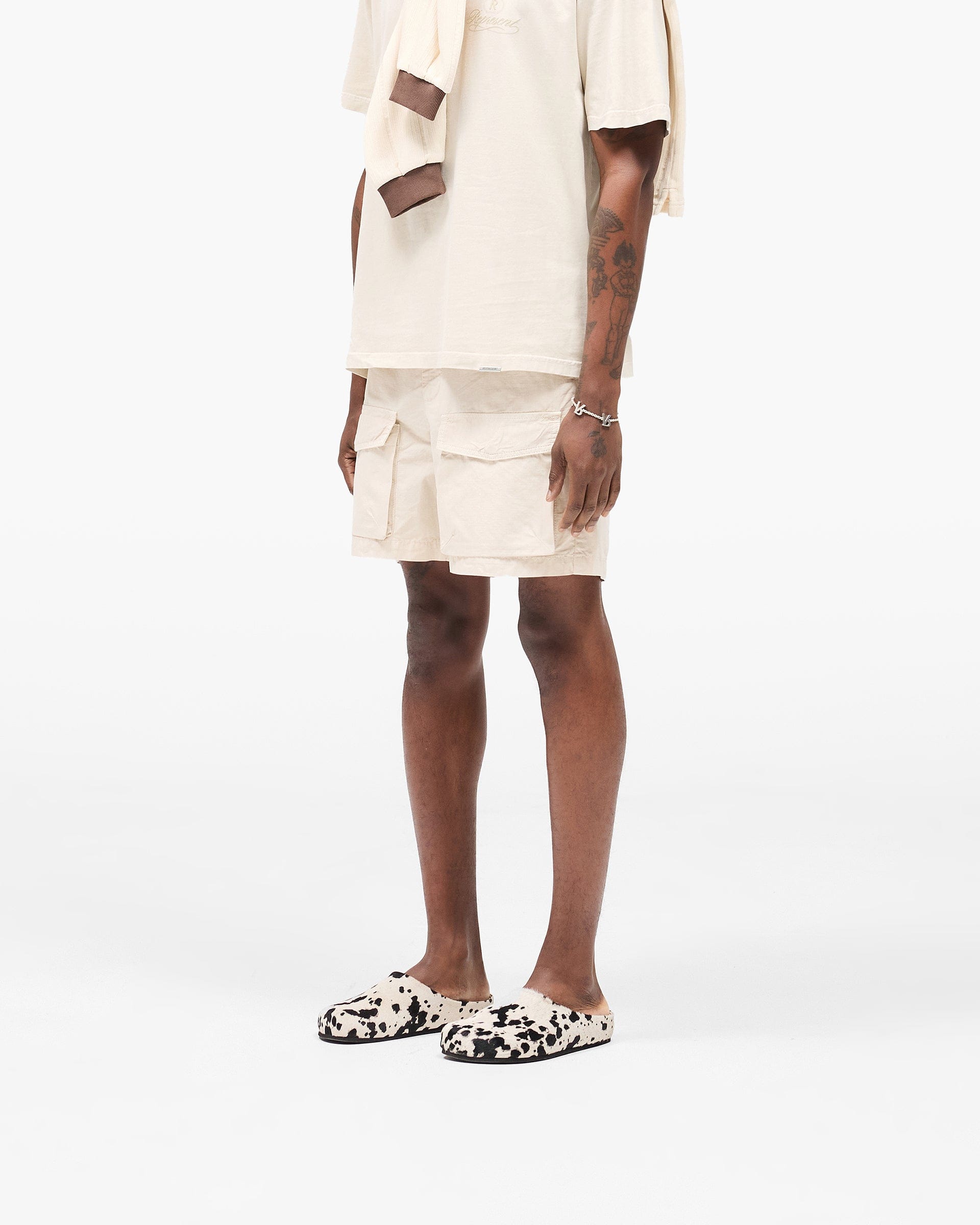 SC25 Front Pocket Cargo Short - Champagne