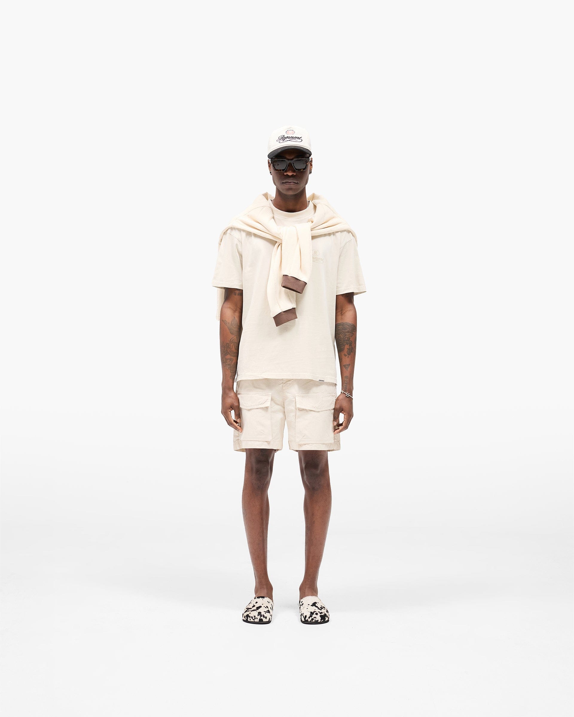 SC25 Front Pocket Cargo Short - Champagne