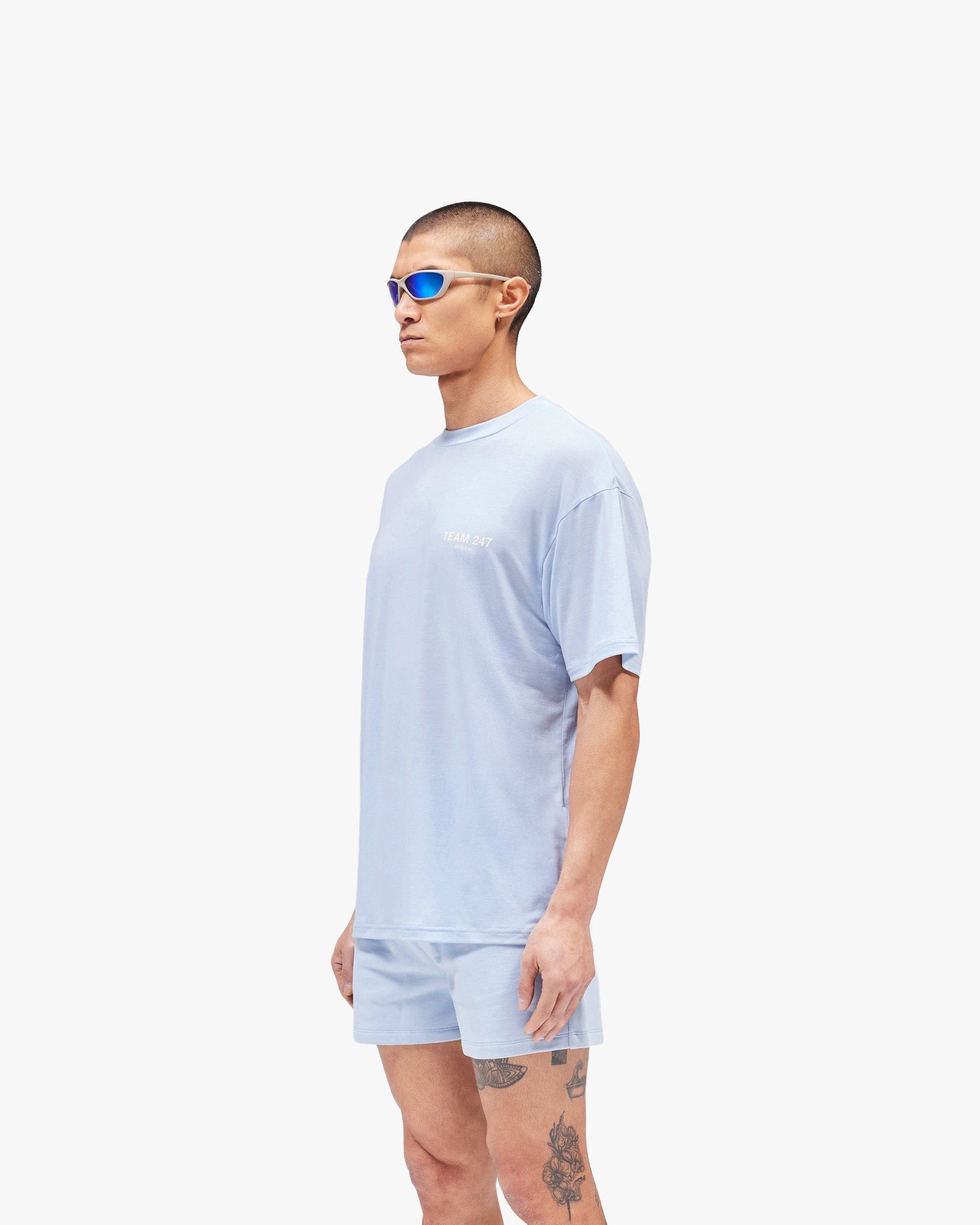 Team 247 Oversized T - Shirt - Glacier