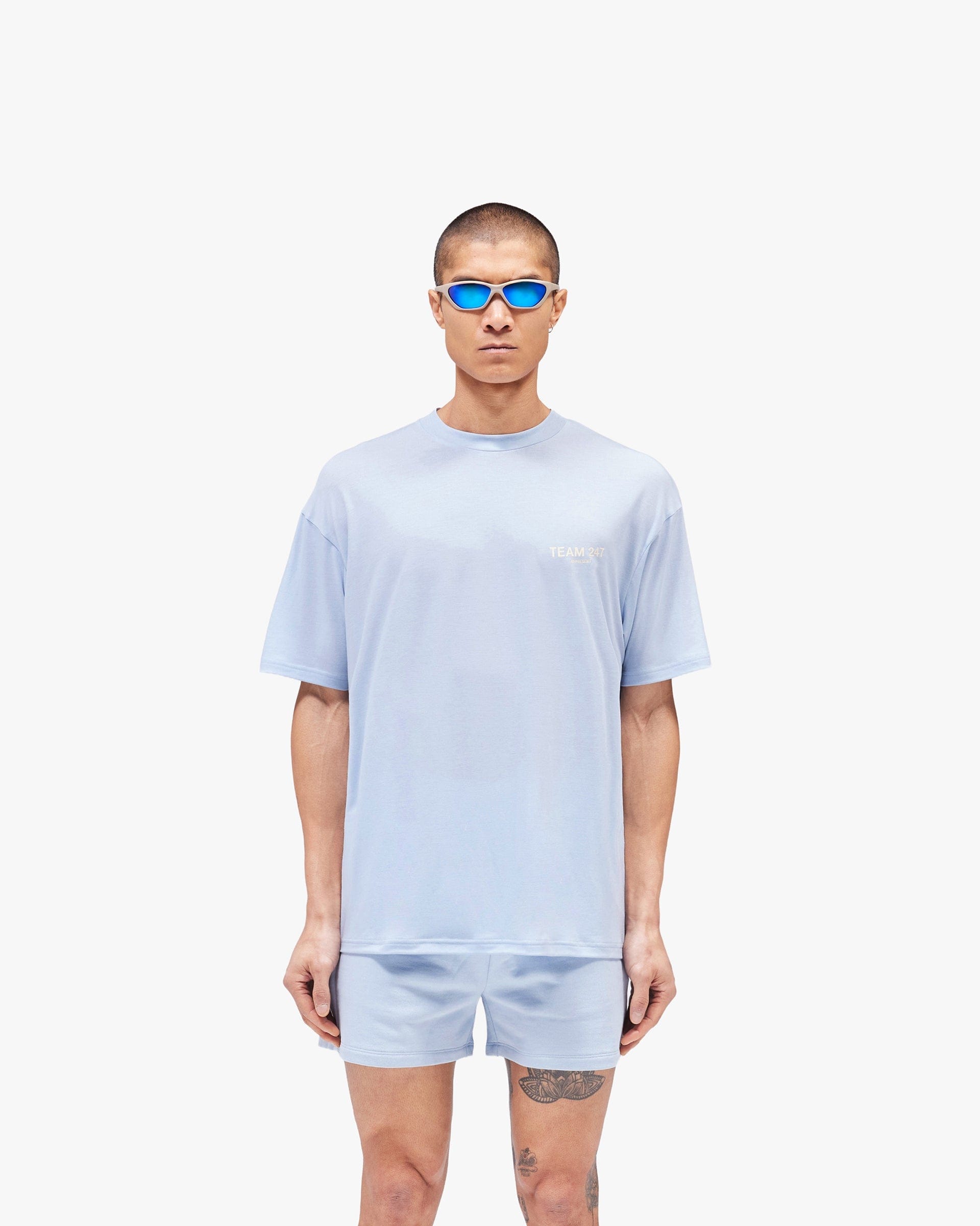 Team 247 Oversized T - Shirt - Glacier