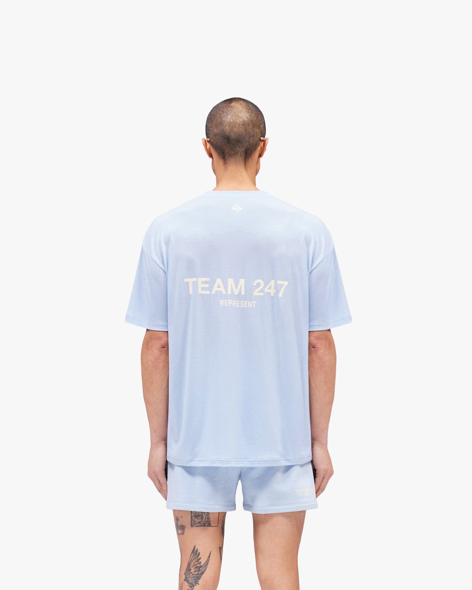 Team 247 Oversized T - Shirt - Glacier