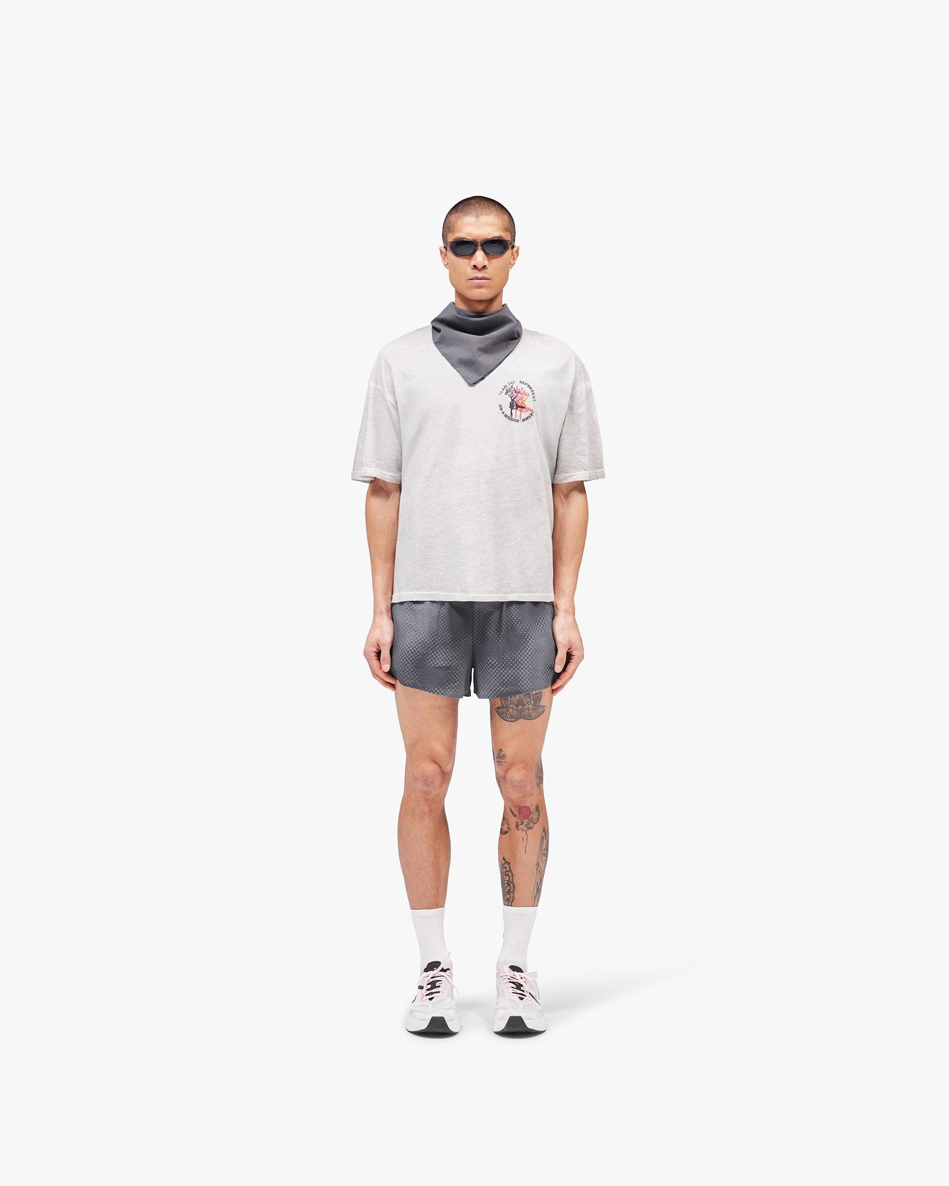 247 Torch Boxy T-Shirt - Bleach Wash
