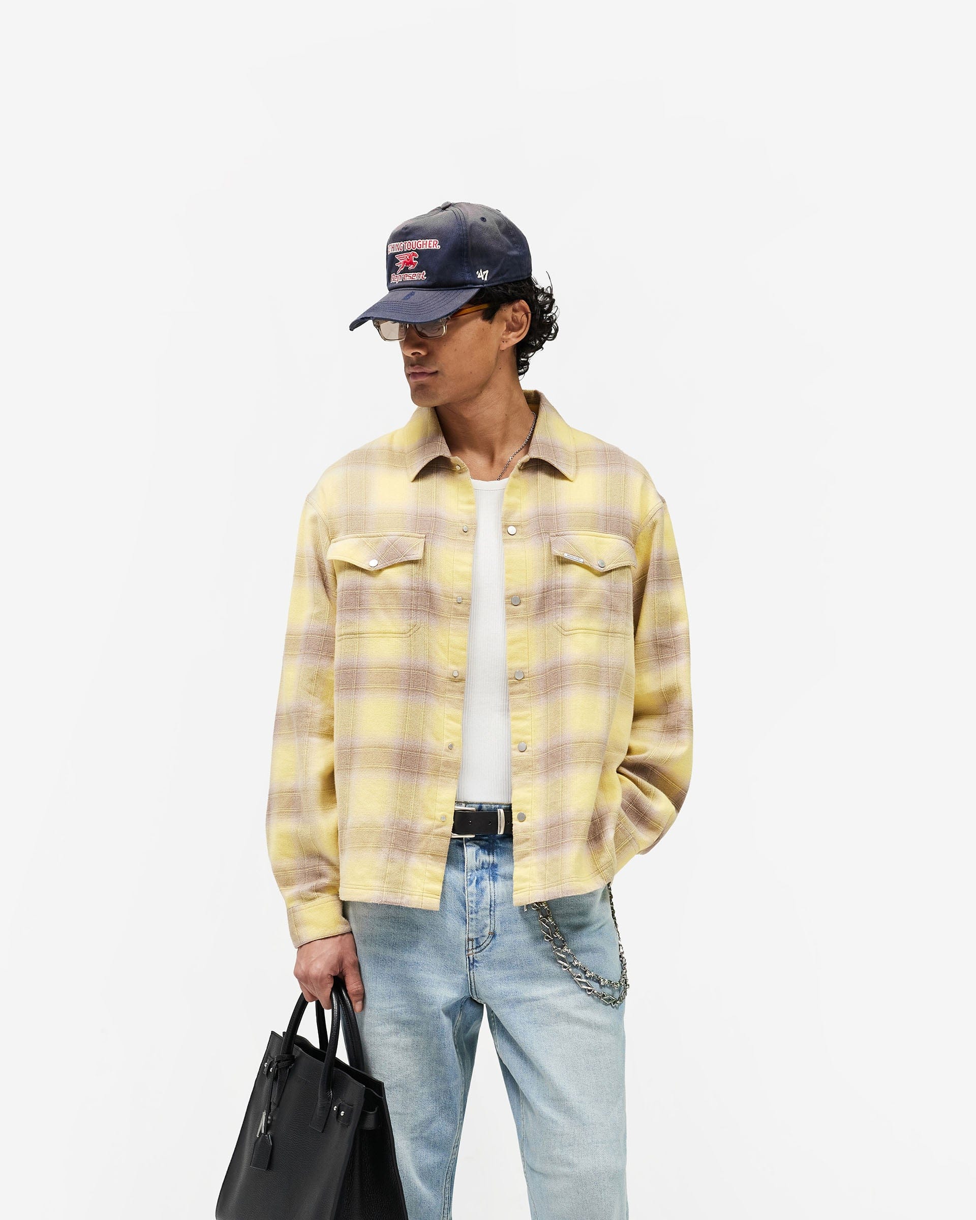 SS26 Vintage Flannel - Desert Yellow