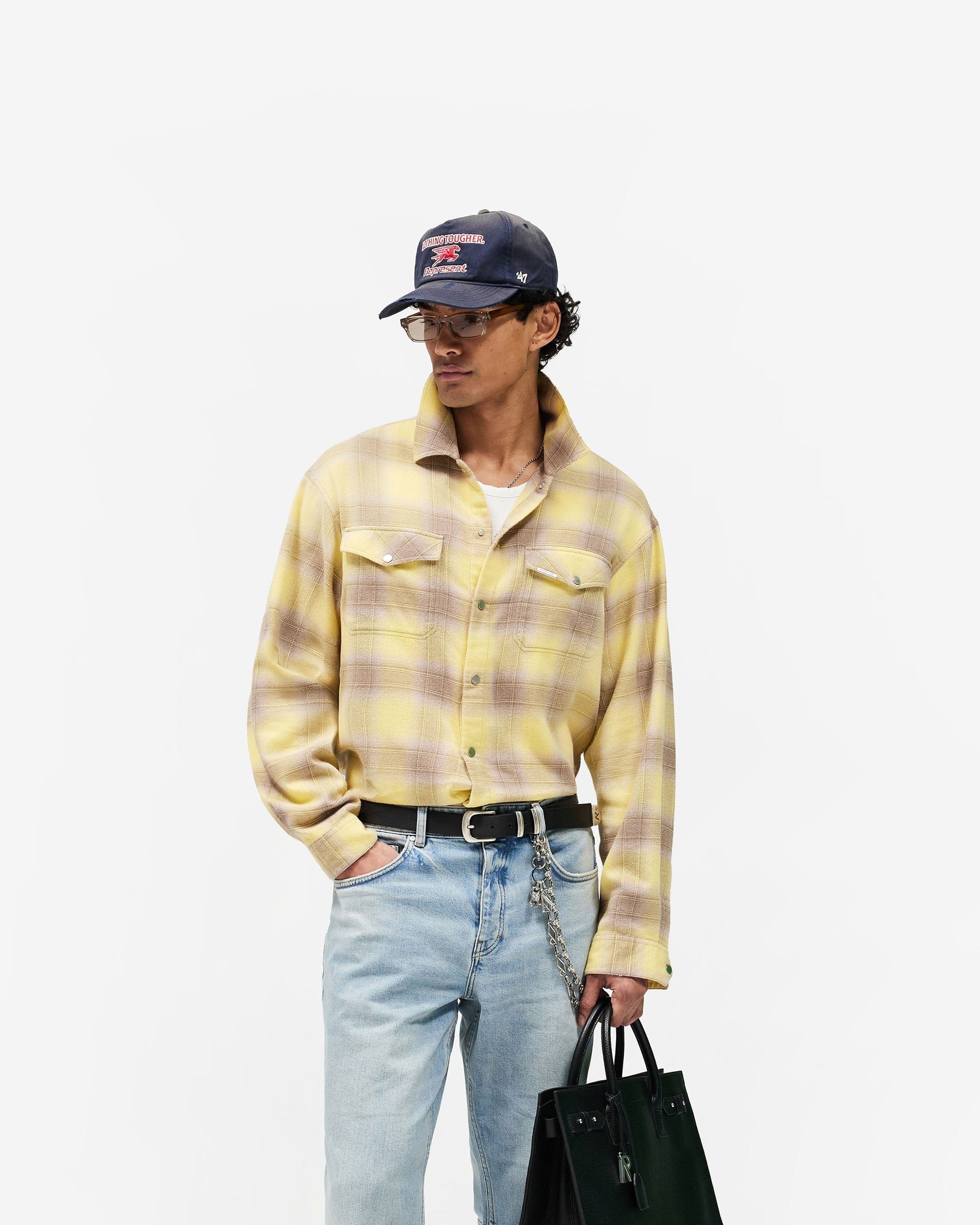 SS26 Vintage Flannel - Desert Yellow