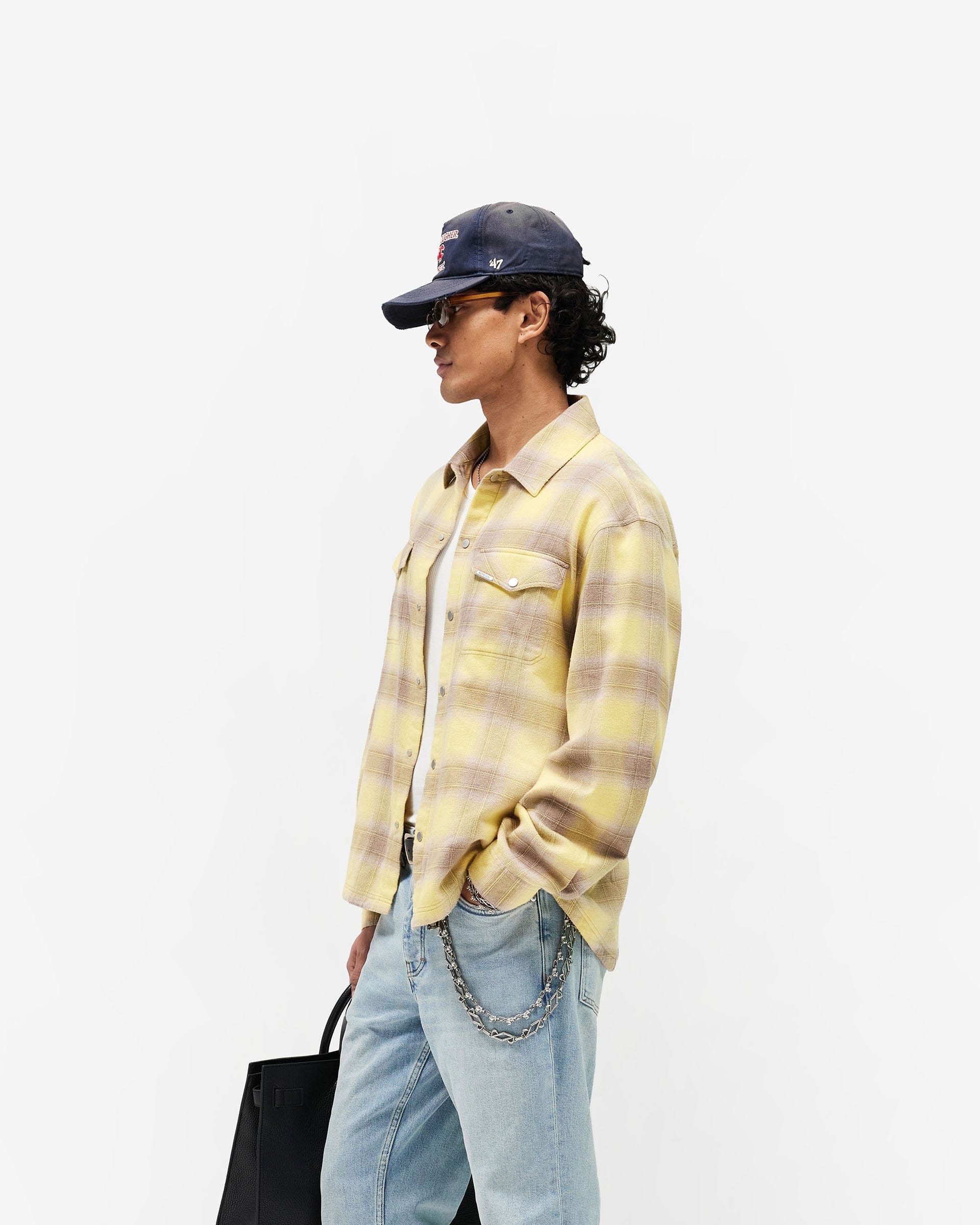 SS26 Vintage Flannel - Desert Yellow