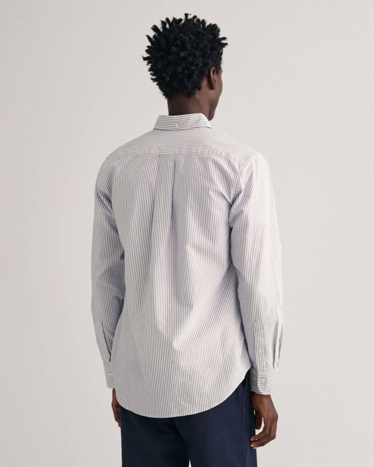 Classic Regular Fit Banker Stripe Classic Oxford Shirt