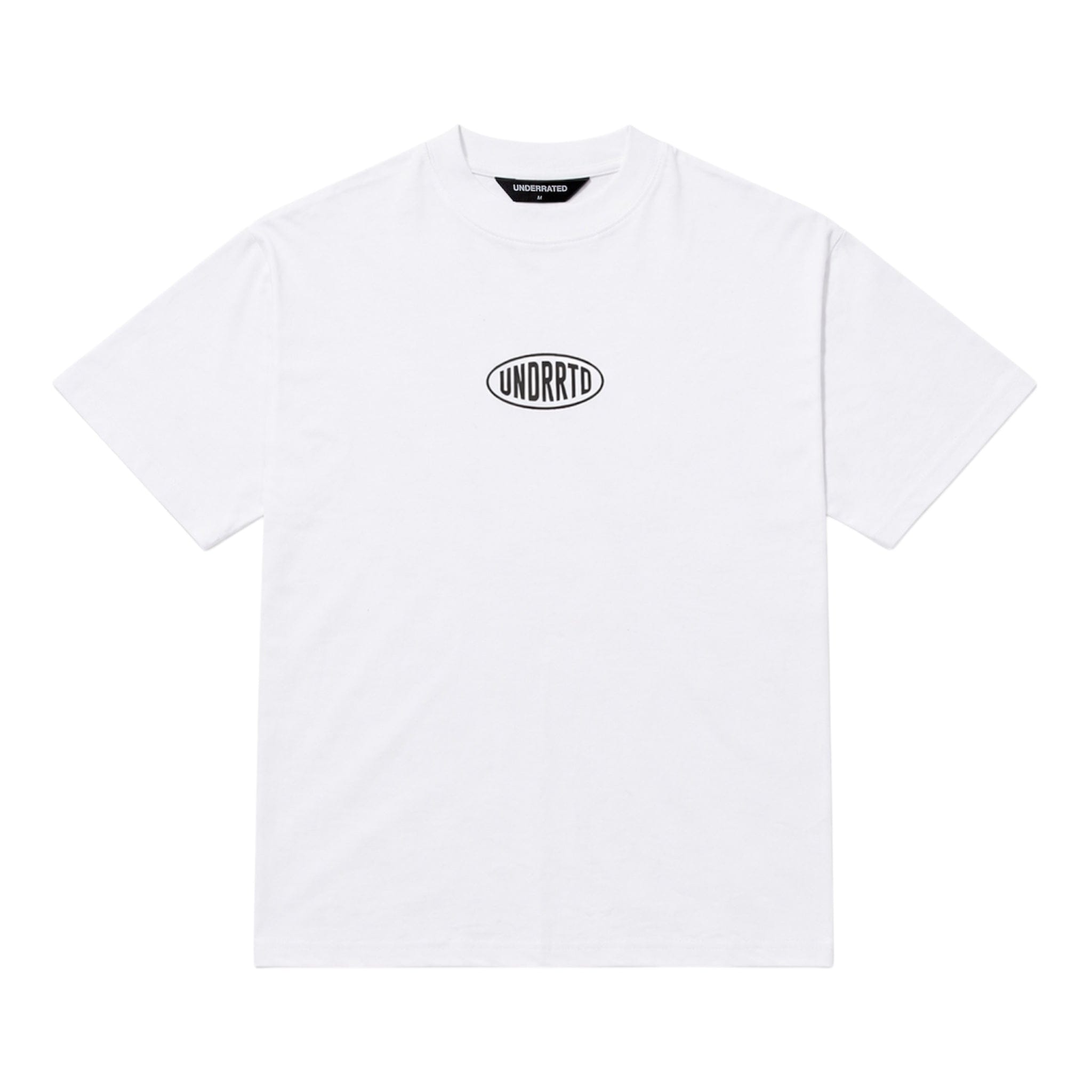 WHITE* UNDERRATED Stamp T - Shirt - White