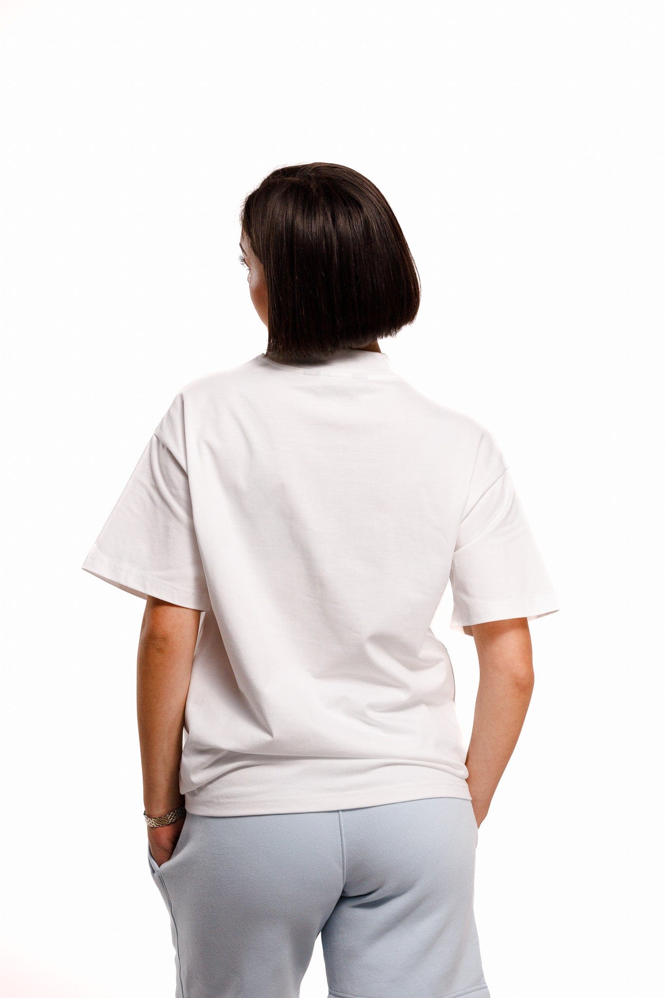 WHITE* UNDERRATED Stamp T - Shirt - White
