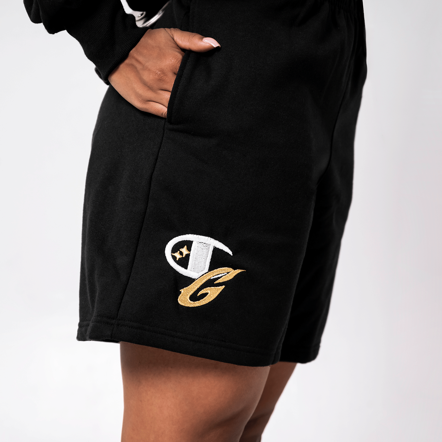 GLD Women GLD x Champion Powerblend® Fleece Shorts