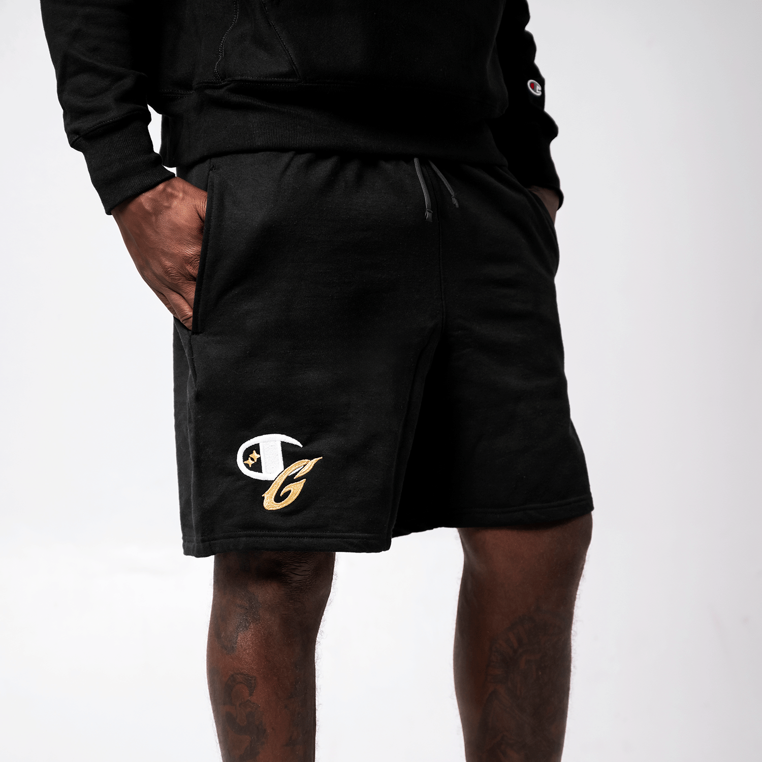 GLD Men GLD x Champion Powerblend® Fleece Shorts
