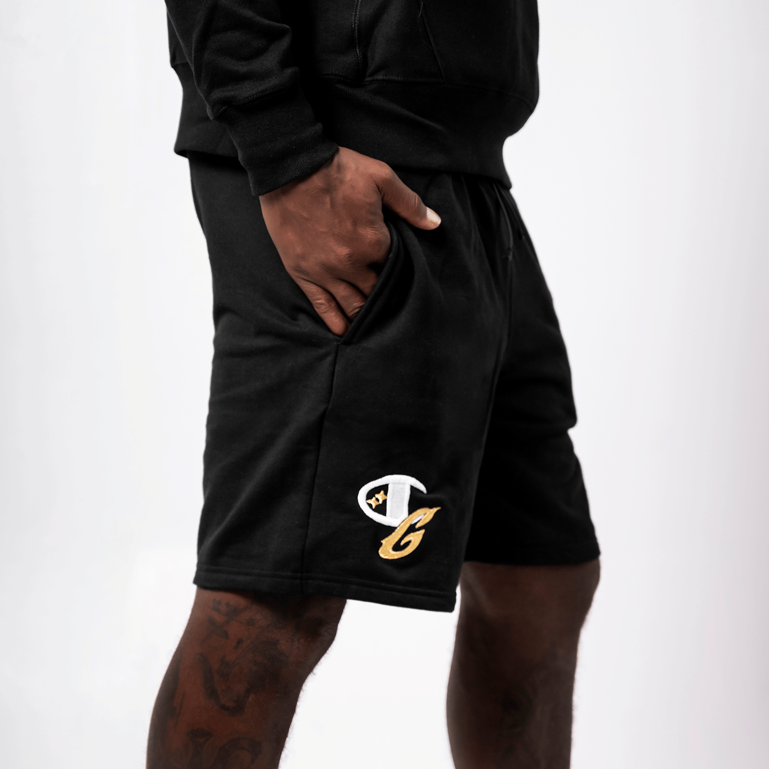 GLD Men GLD x Champion Powerblend® Fleece Shorts