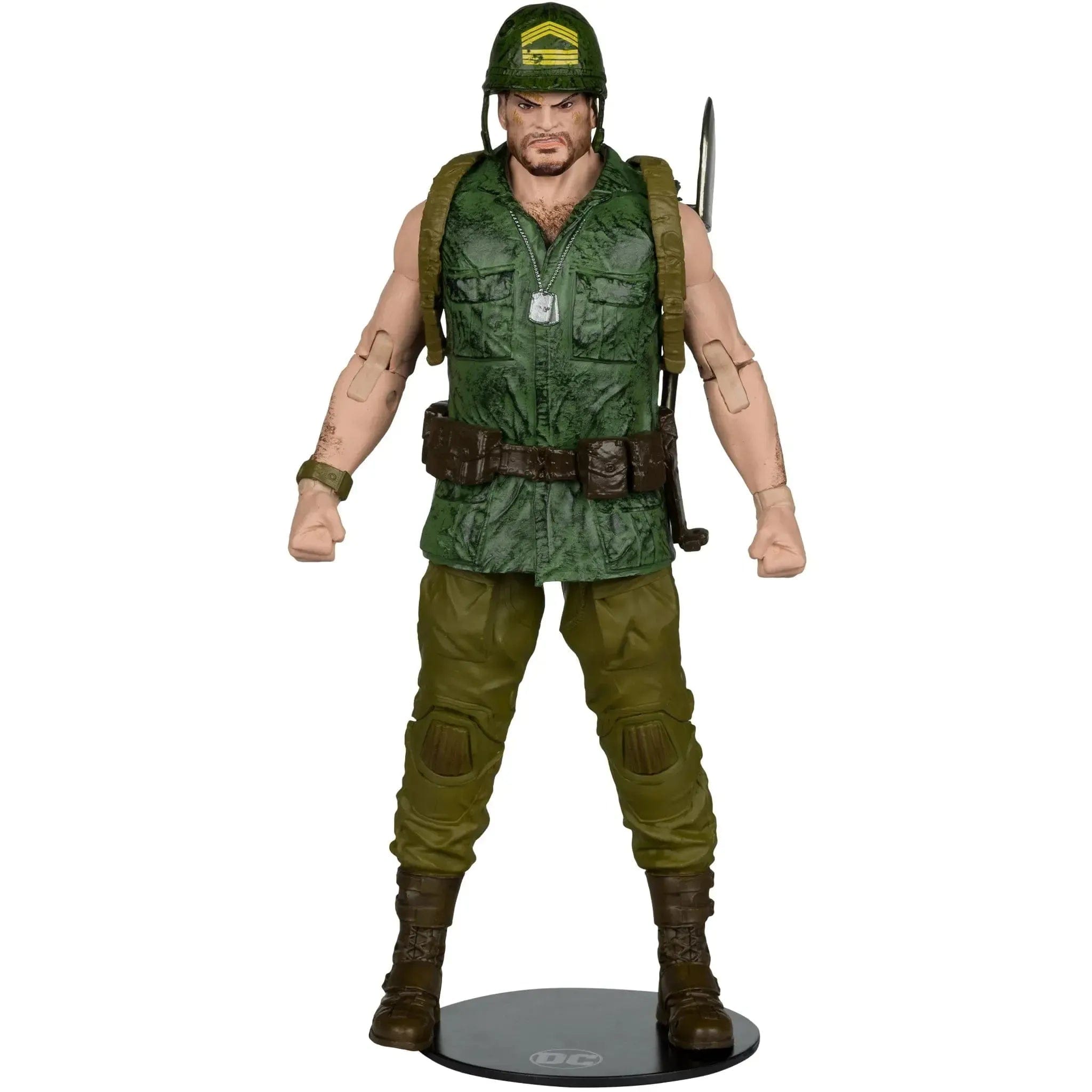 Mcfarlane Toys DC Comics - Sergeant Rock Action Figure (7.25") - McFarlane Toys - McFarlane Collector Edition, DC Multiverse Series (14), Classic Edition - (2024)