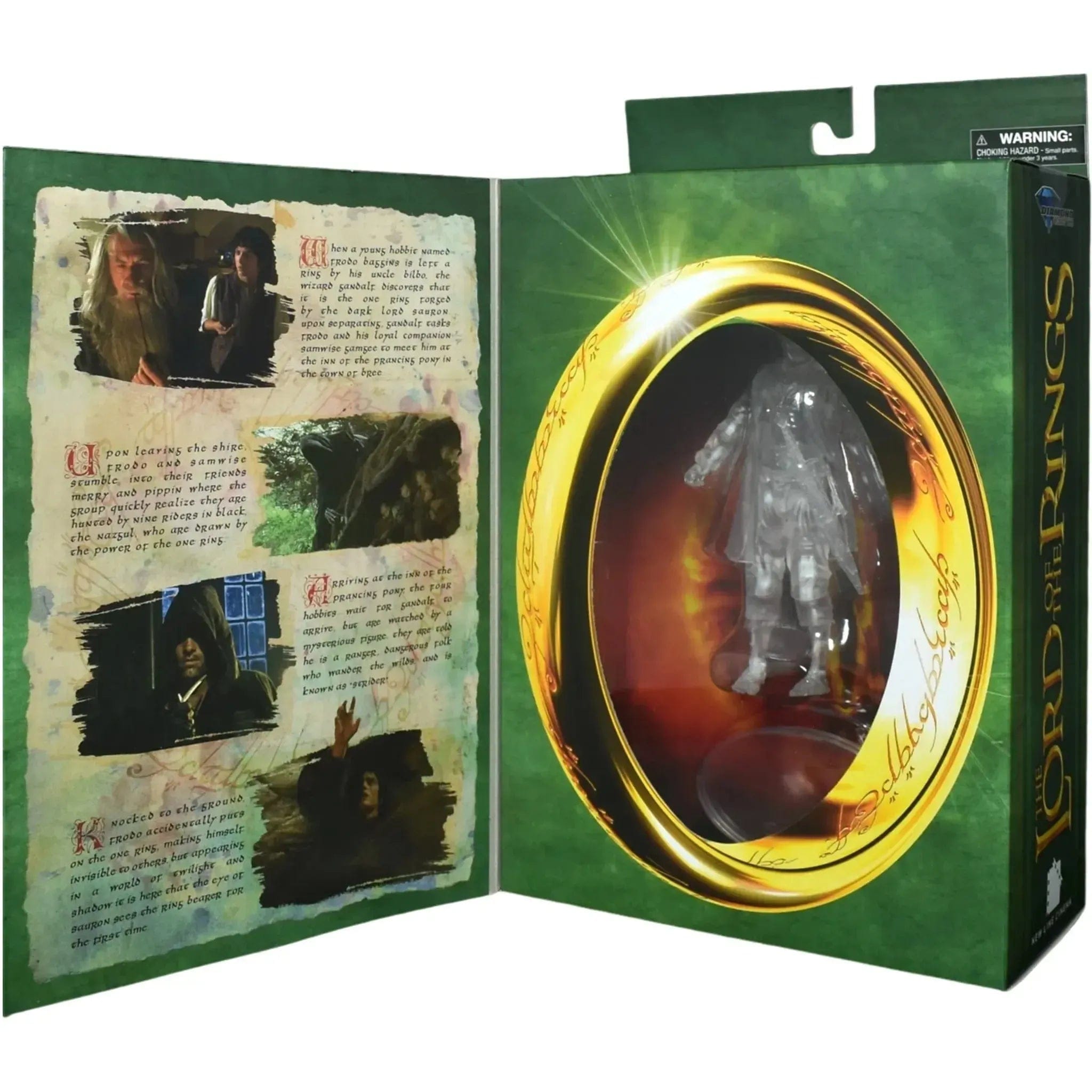 Diamond Select Toys The Lord of the Rings: The Fellowship of the Ring - Invisible Frodo Deluxe Action Figure (5.25") - Diamond Select Toys - (2024)