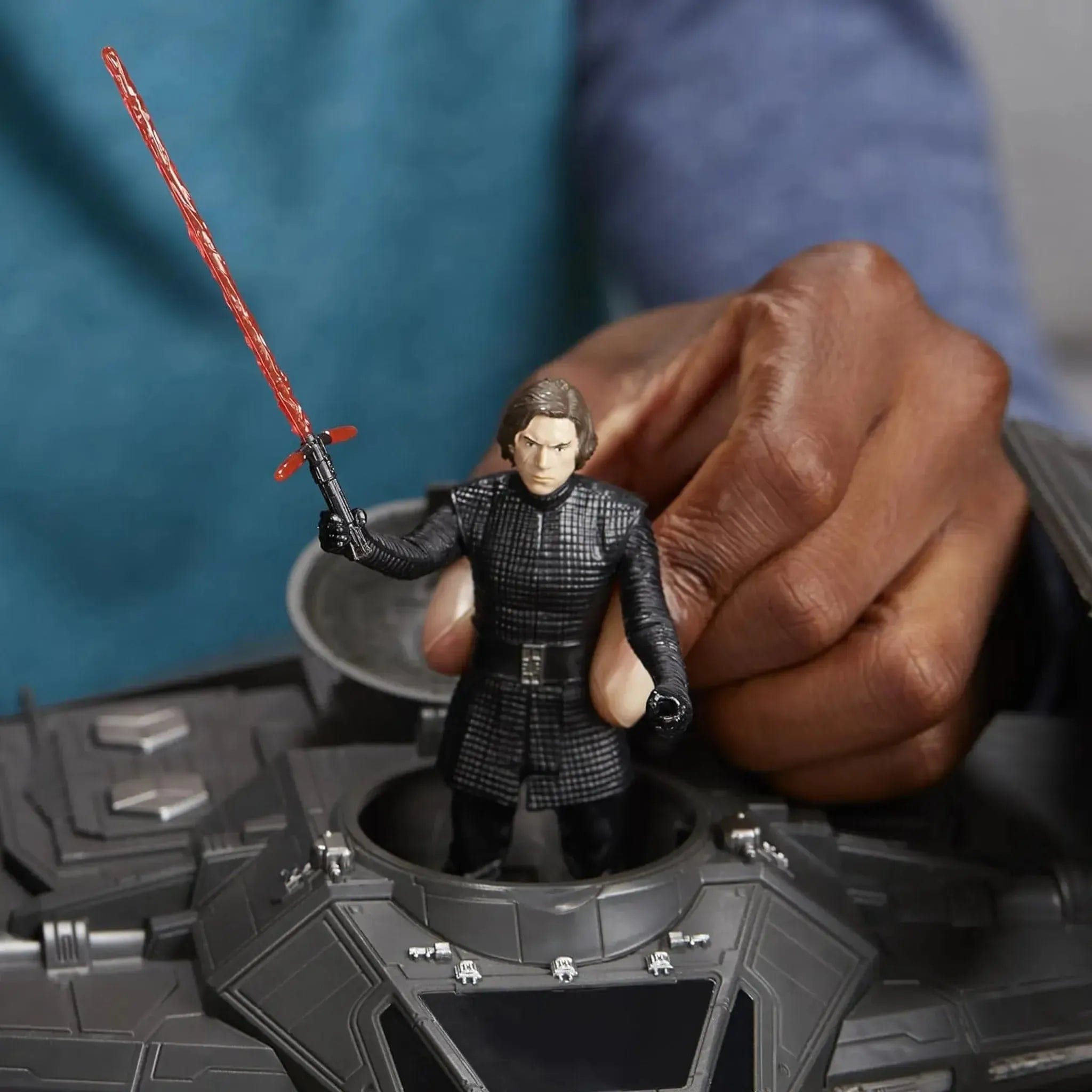 Hasbro Star Wars - Kylo Ren's Tie Silencer Ship with Kylo Ren Action Figure (3.75") - Hasbro - (2017)