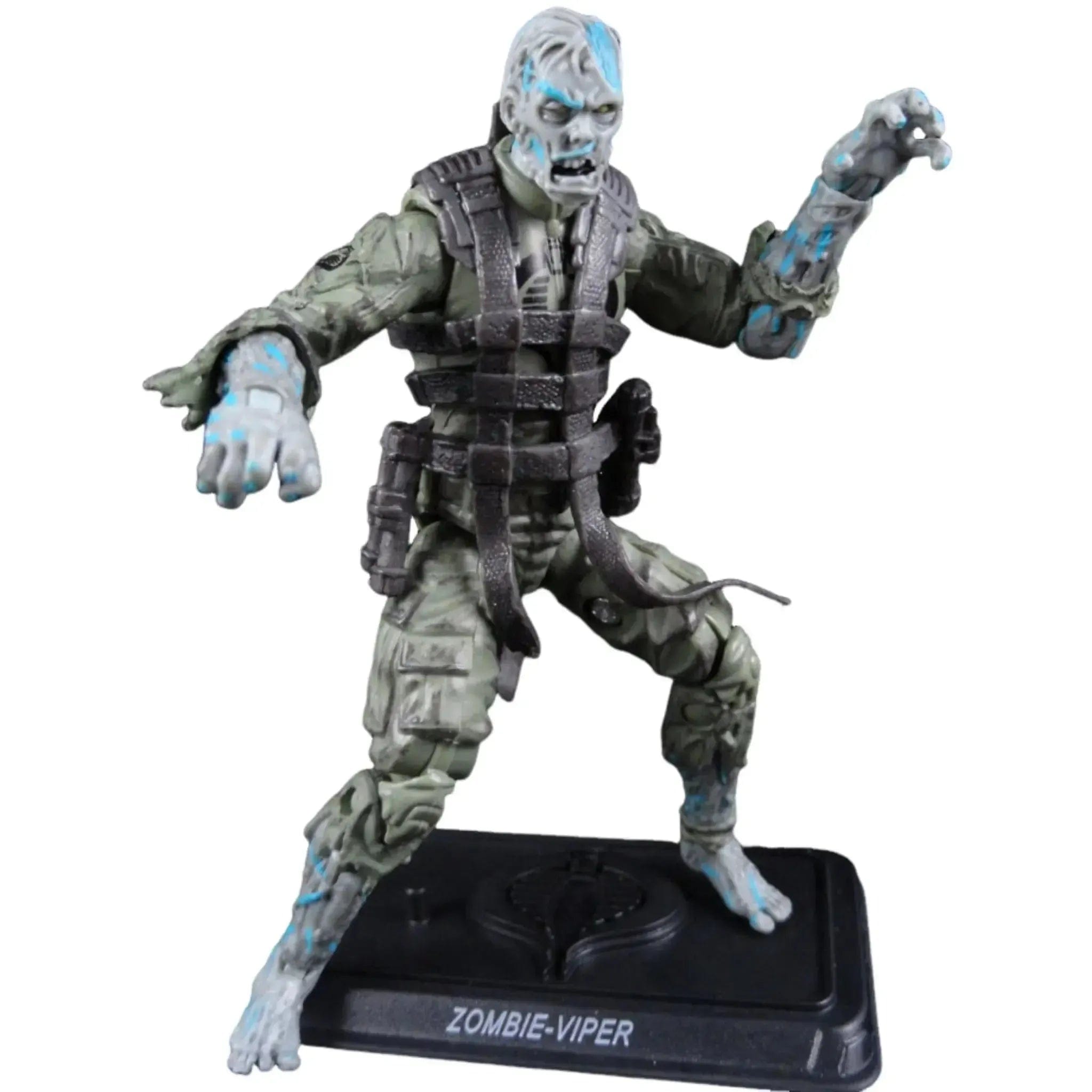 Hasbro G.I. Joe: A Real American Hero - Zombie - Viper Cobra Trooper Action Figure (3.75") - Hasbro - 30 Years of A Real American Hero Series - (2011)