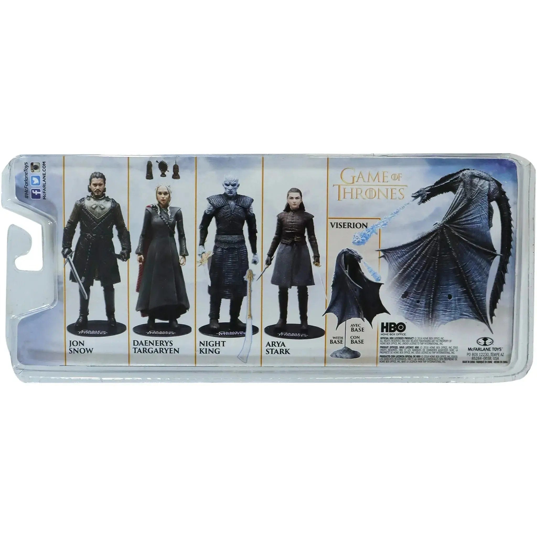 Mcfarlane Toys Game of Thrones [Season 7] - Black Outfit Daenerys Targaryen Action Figure (6") - McFarlane Toys - (2018)