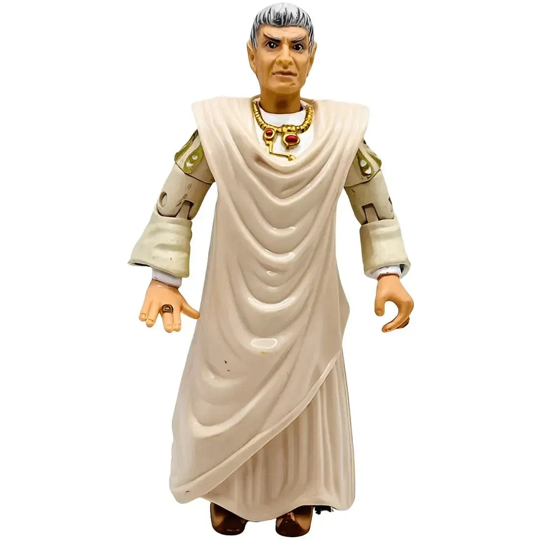 Playmates Toys Star Trek: The Next Generation [Season 7] - Ambassador Sarek Action Figure with SkyBox Collector Card (4.5") - Playmates Toys - Collector Series - (1994)