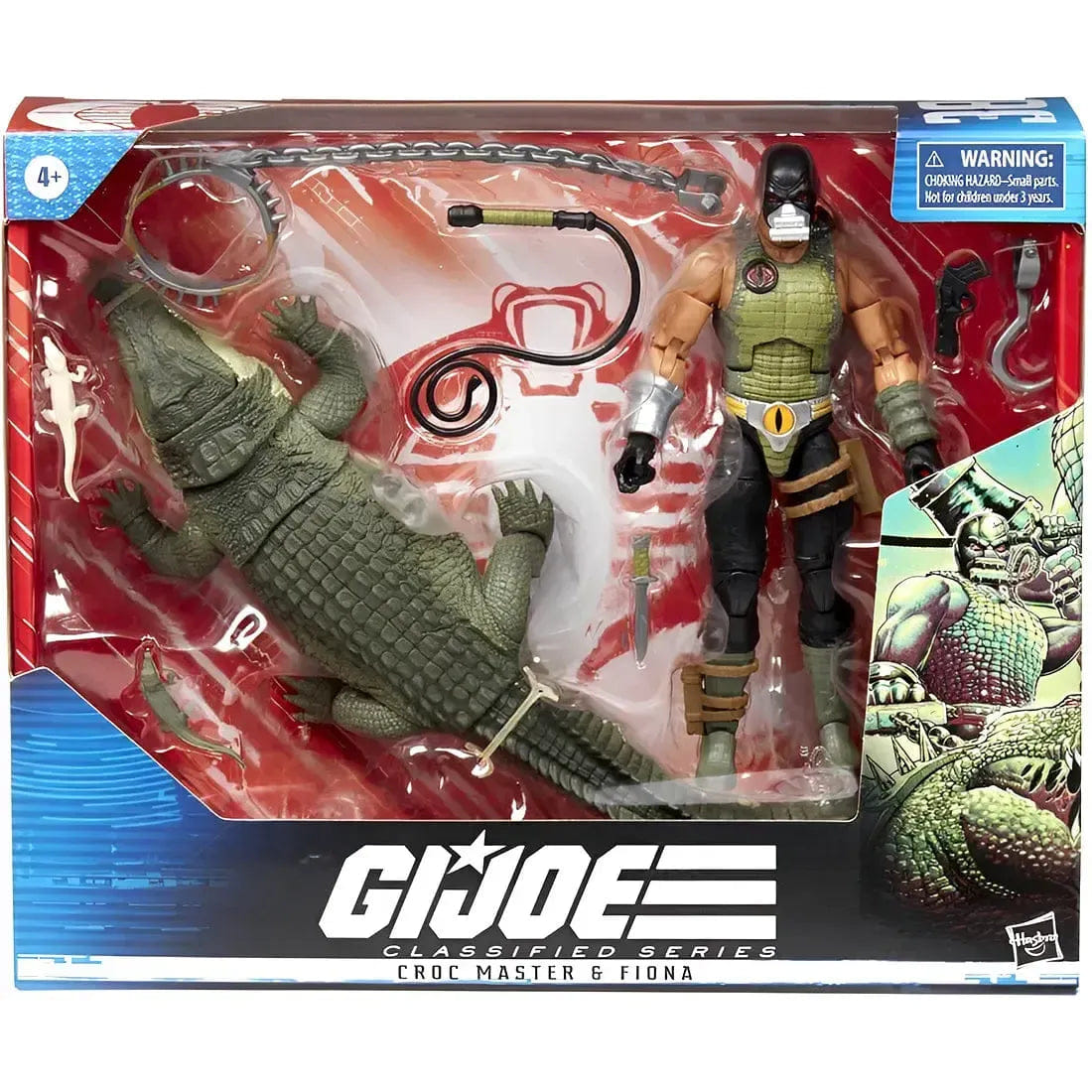 Hasbro G.I. Joe - Croc Master & Fiona Action Figure Set (6.25") - Hasbro - G.I. Joe Classified Series