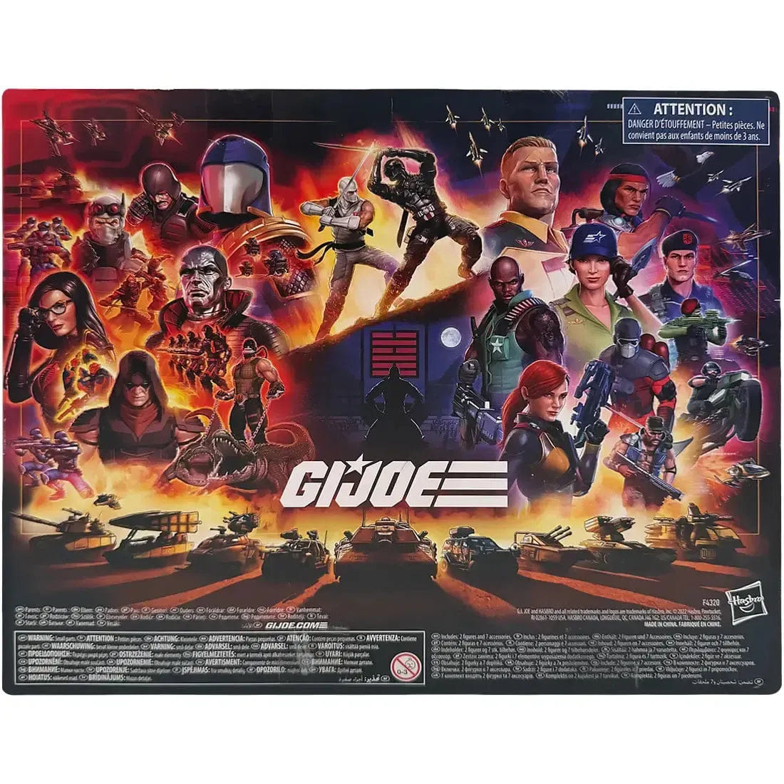 Hasbro G.I. Joe - Croc Master & Fiona Action Figure Set (6.25") - Hasbro - G.I. Joe Classified Series