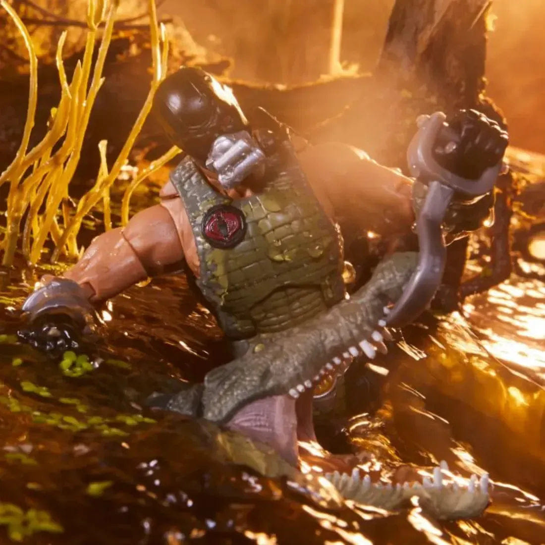 Hasbro G.I. Joe - Croc Master & Fiona Action Figure Set (6.25") - Hasbro - G.I. Joe Classified Series
