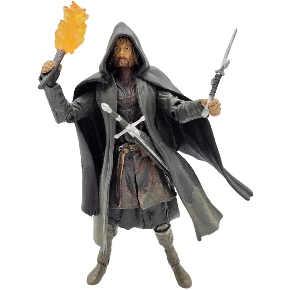 Toy Biz The Lord of the Rings: The Fellowship of the Ring - Strider Outfit Aragorn Action Figure (6.5") - Toy Biz