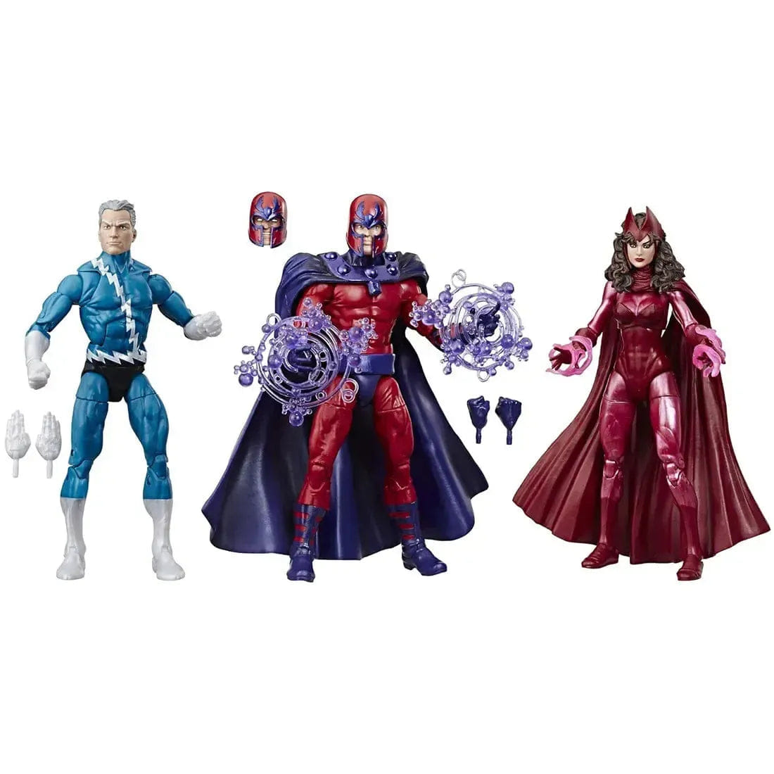 Hasbro Marvel [X - Men] - Quicksilver, Magneto & Scarlet Witch Action Figure Set (6") - Hasbro - Marvel Legends Series, Marvel 80th Anniversary Edition