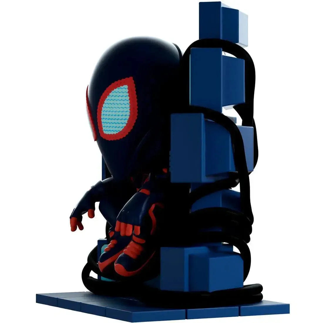 Youtooz Marvel [Spider - Man] - Miles Morales Sitting on CRT TV Throne Figure (4.6") - YouTooz - Vinyl Figure Series (13)