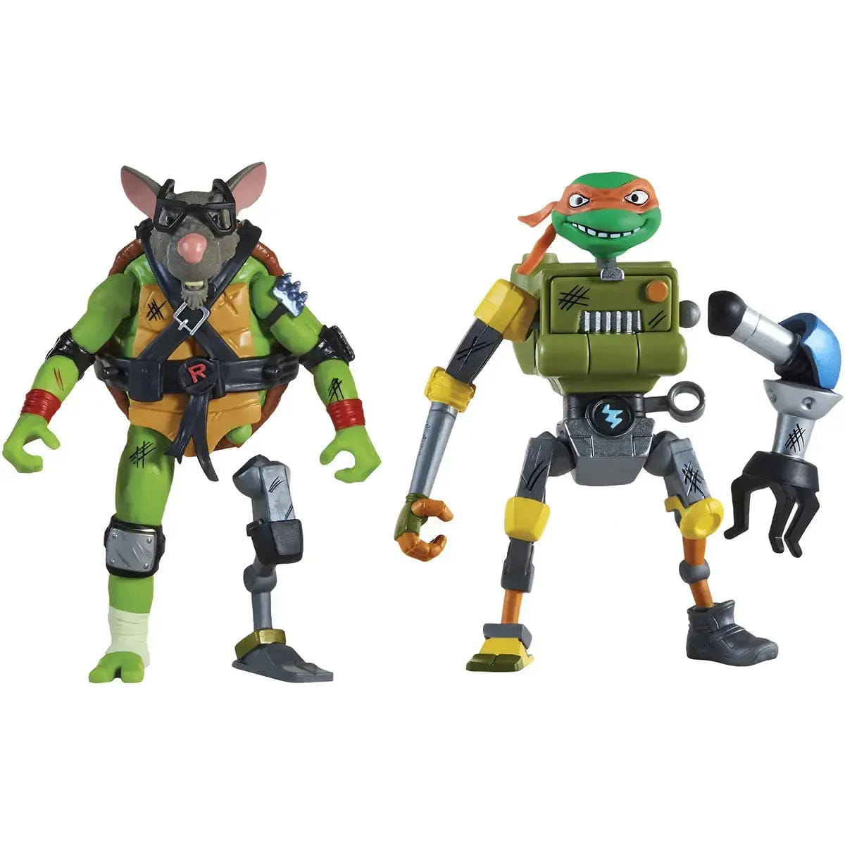 Playmates Toys Tales Of The Teenage Mutant Ninja Turtles - Raphael & Metalhead Action Figure Set - Playmates Toys - Mutations: Mix 'N Match Series