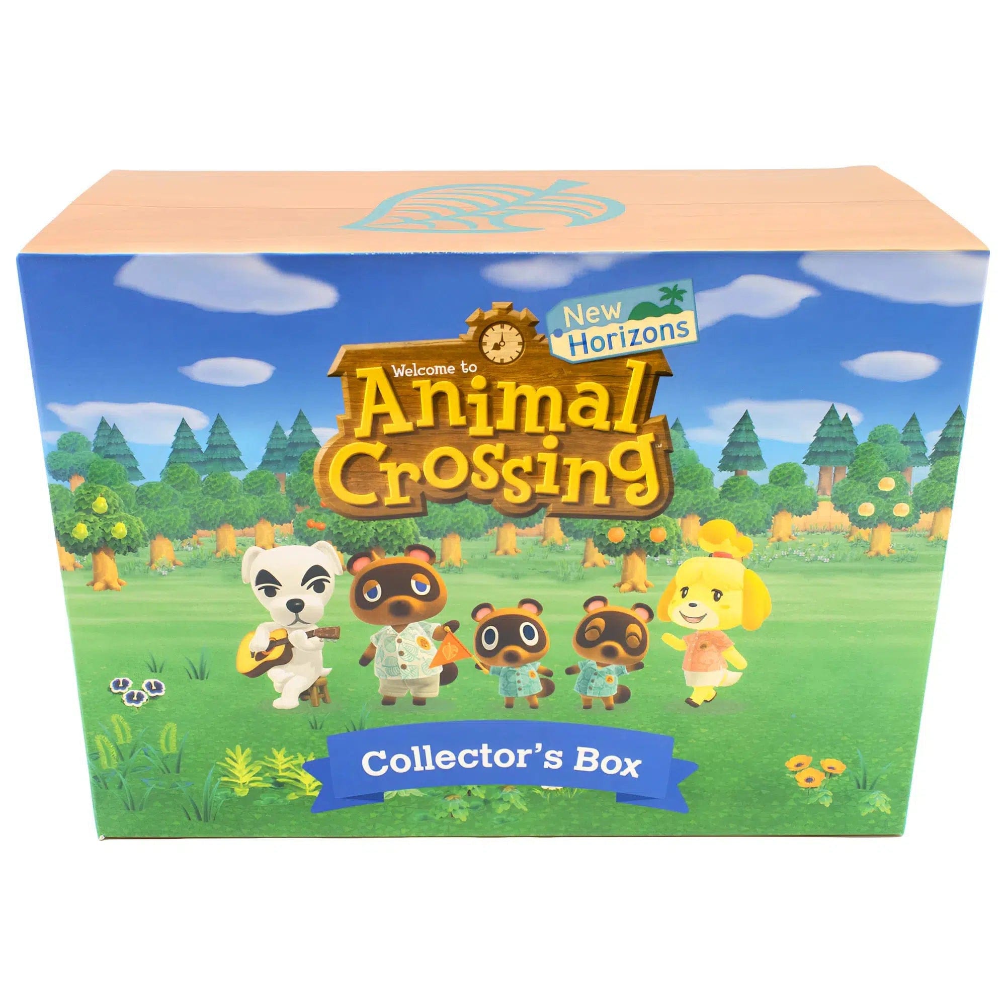 Culturefly Animal Crossing: New Horizons - Collector's Gift Box Set - Culturefly - LED Light, Notebook, Vinyl Figure, Plate Set, Canvas Print, Pin Badges