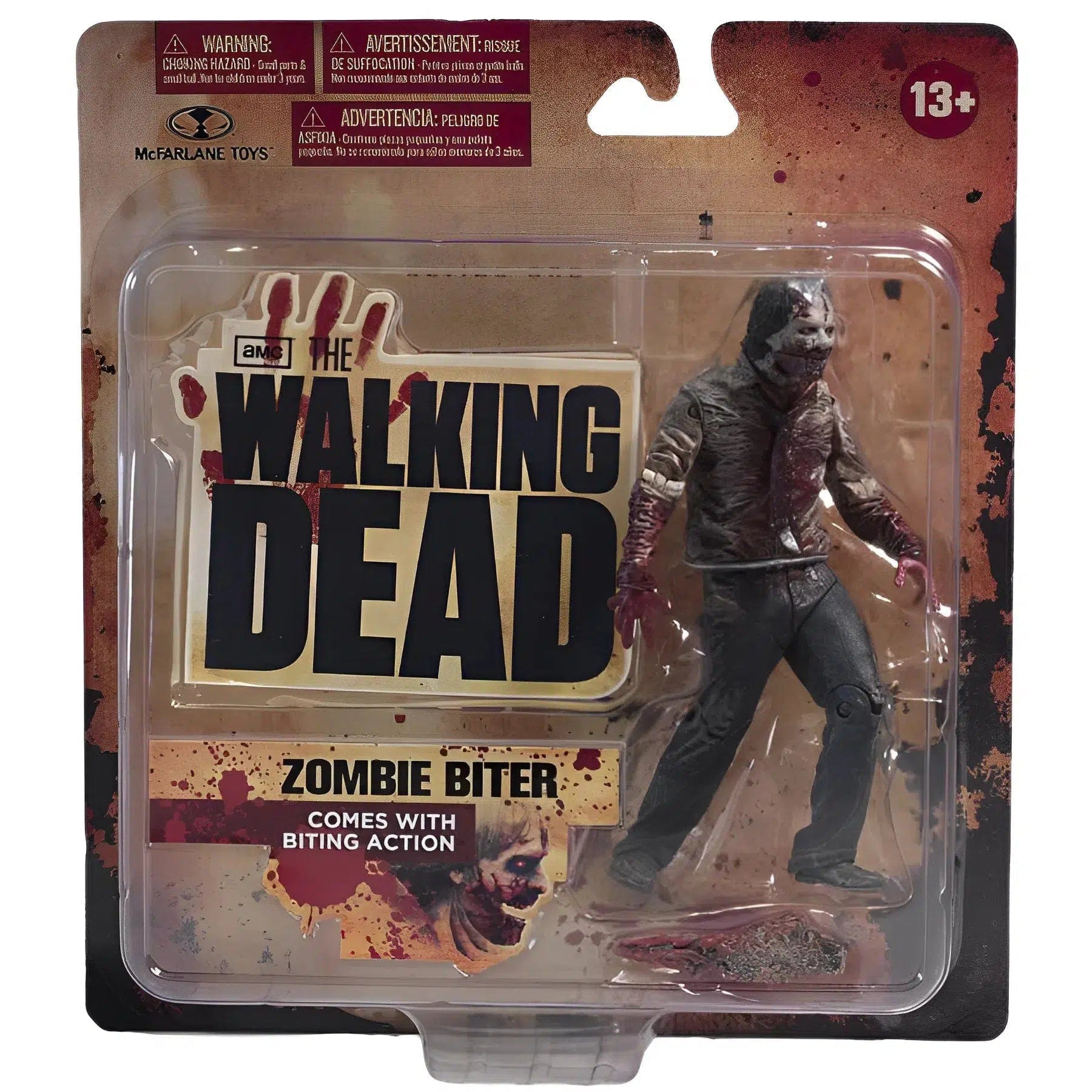 Mcfarlane Toys The Walking Dead (TV) - Zombie Biter Action Figure (4.5") - McFarlane Toys - Series 1 (2011)