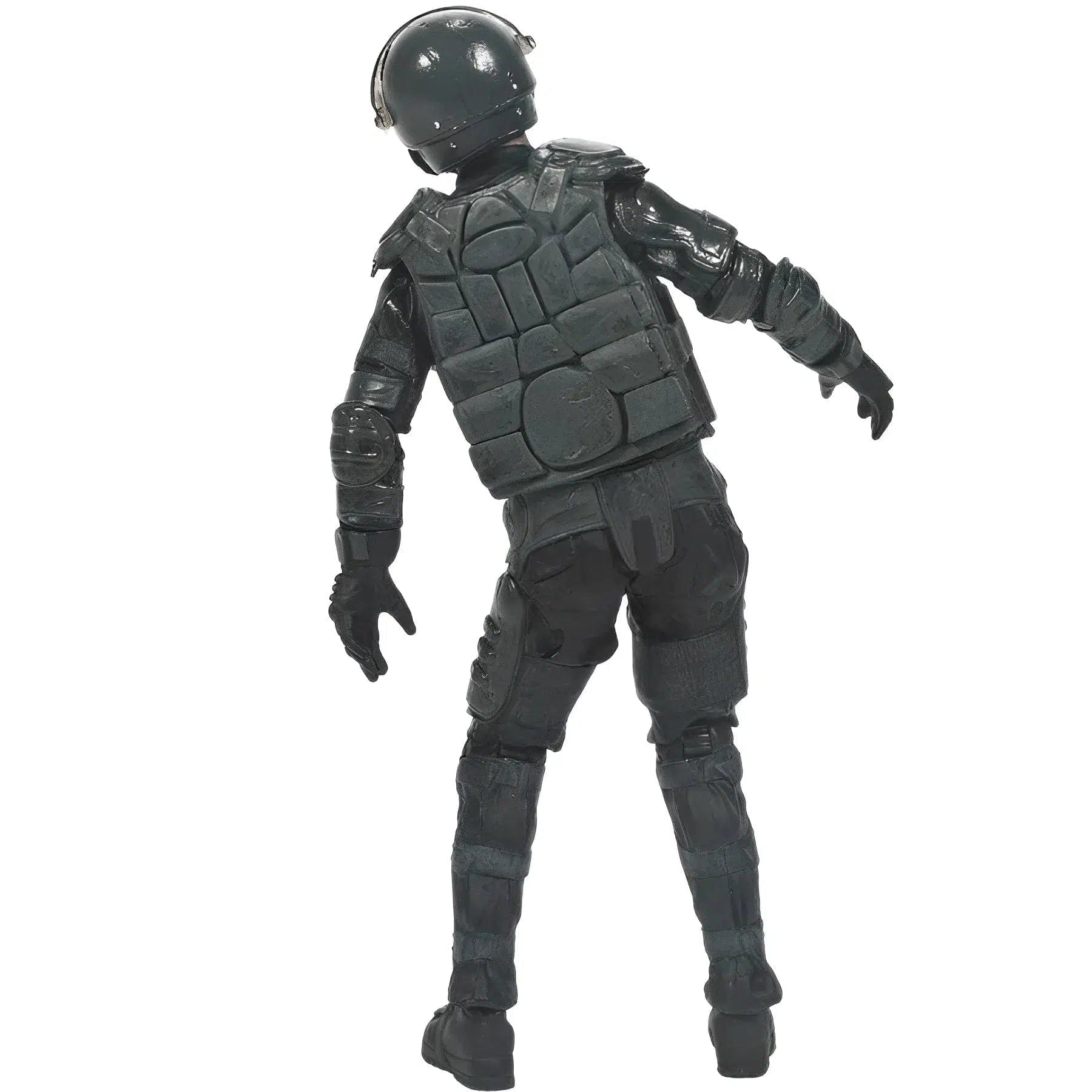 Mcfarlane Toys The Walking Dead (TV) - Gas Mask Riot Gear Zombie Action Figure (5") - McFarlane Toys - Series 4 (2013)