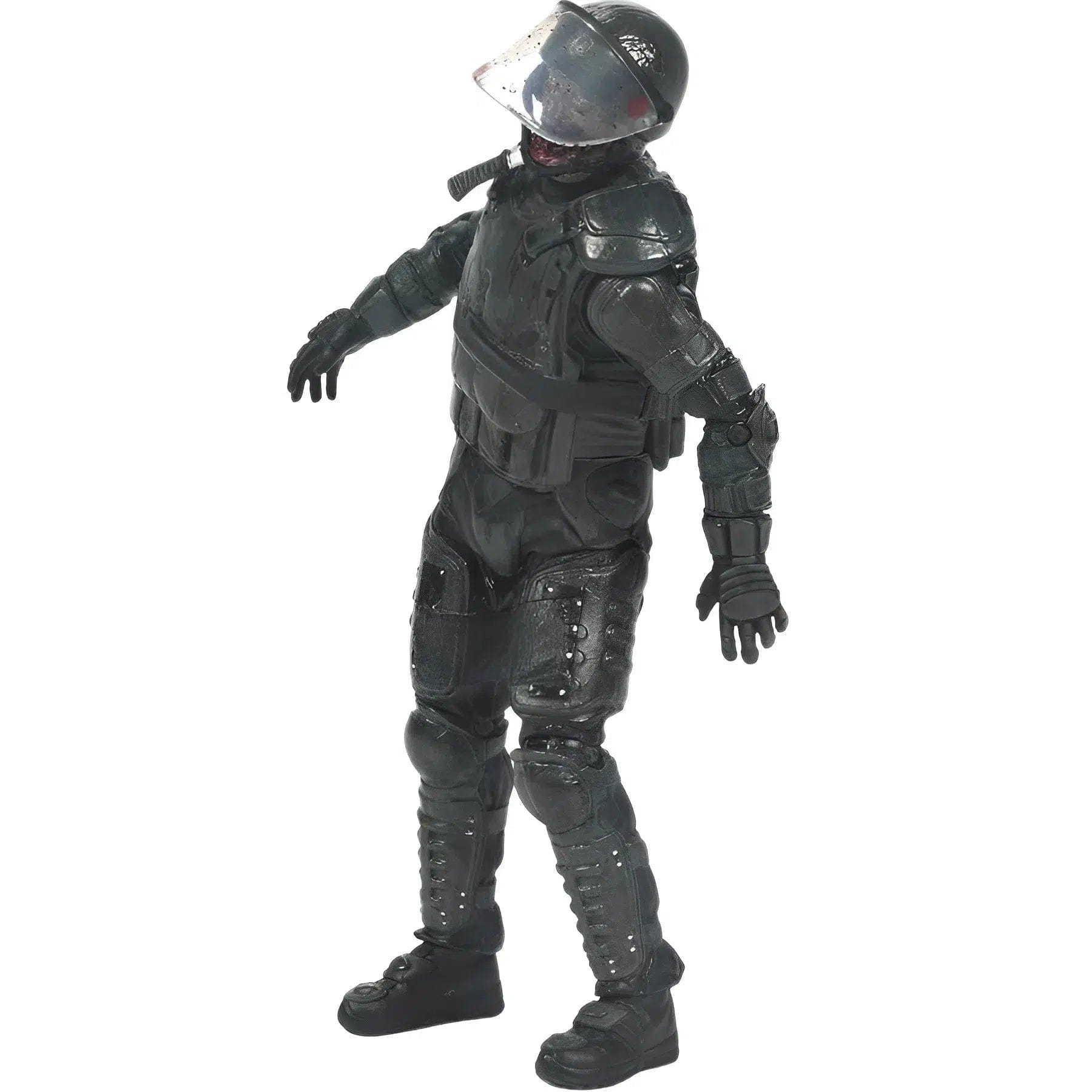 Mcfarlane Toys The Walking Dead (TV) - Gas Mask Riot Gear Zombie Action Figure (5") - McFarlane Toys - Series 4 (2013)