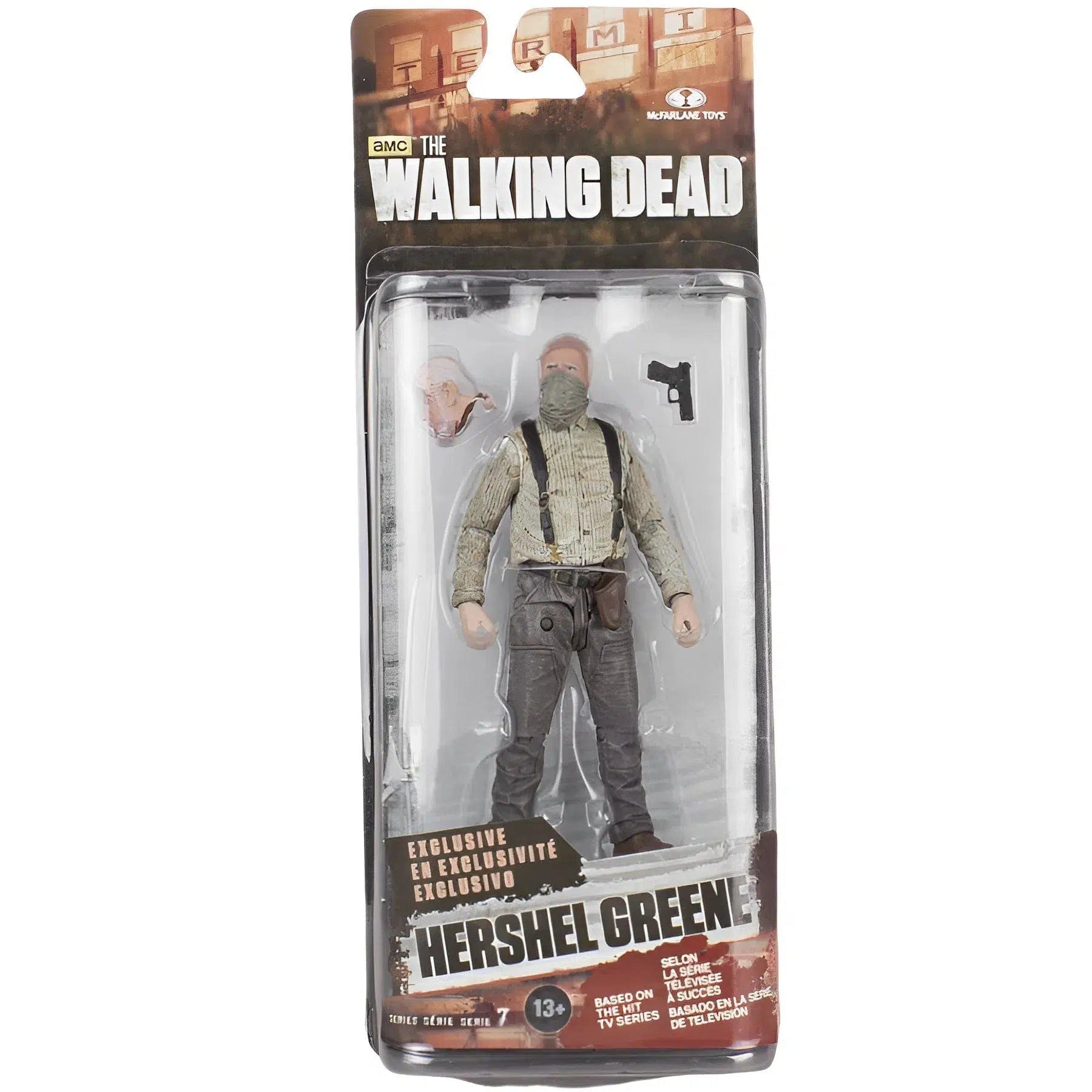 Mcfarlane Toys The Walking Dead (TV) - Bandana Hershel Greene Action Figure (5") - McFarlane Toys - Series 7 (2015)