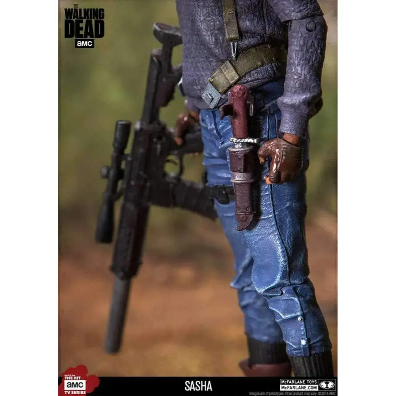 Mcfarlane Toys The Walking Dead (TV) - Sasha Action Figure (5") - McFarlane Toys - Series 10, Exclusive Edition (2017)