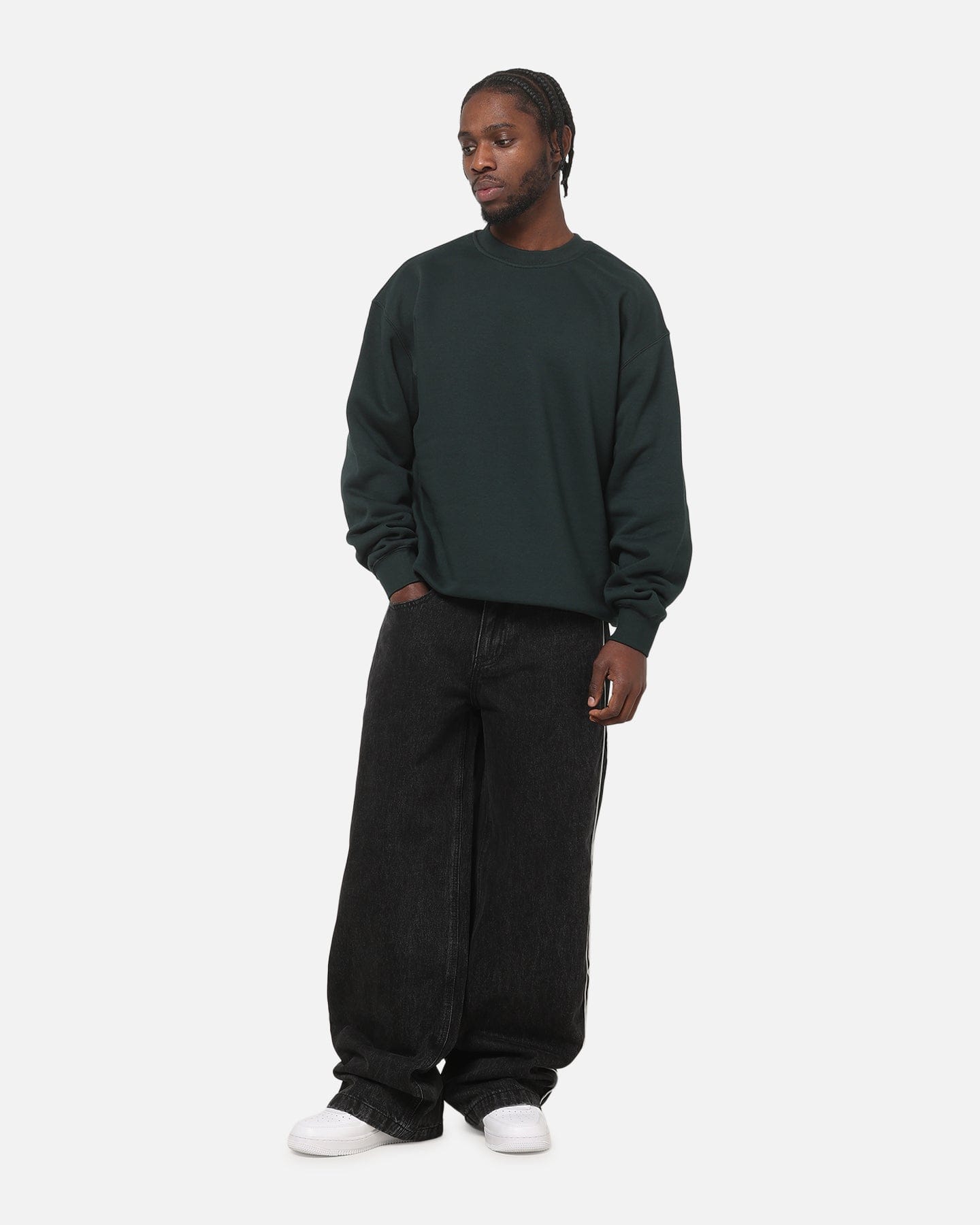 AS Colour Relax Crewneck Pine Green