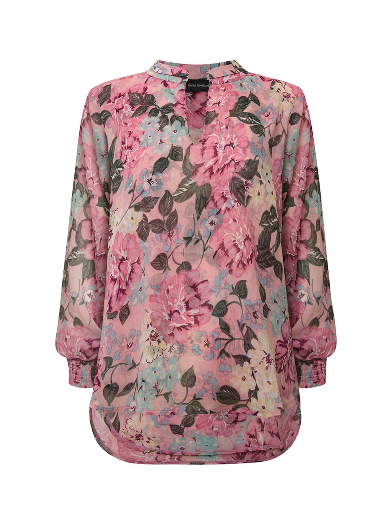 James Lakeland Peony Floral Blouse Multi