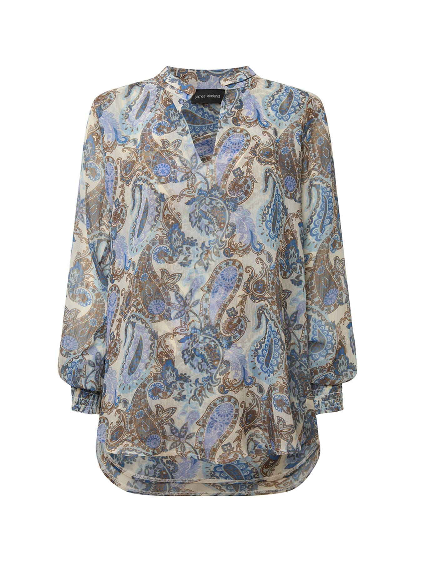 James Lakeland Artistic Paisley Blouse Multi