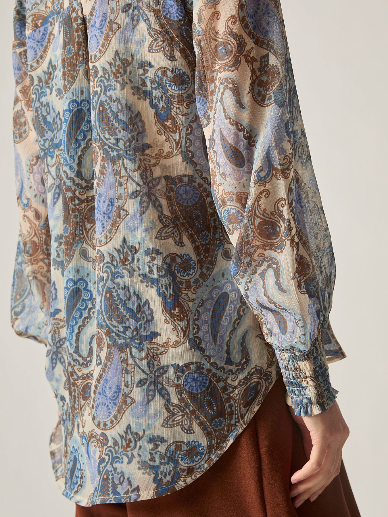 James Lakeland Artistic Paisley Blouse Multi