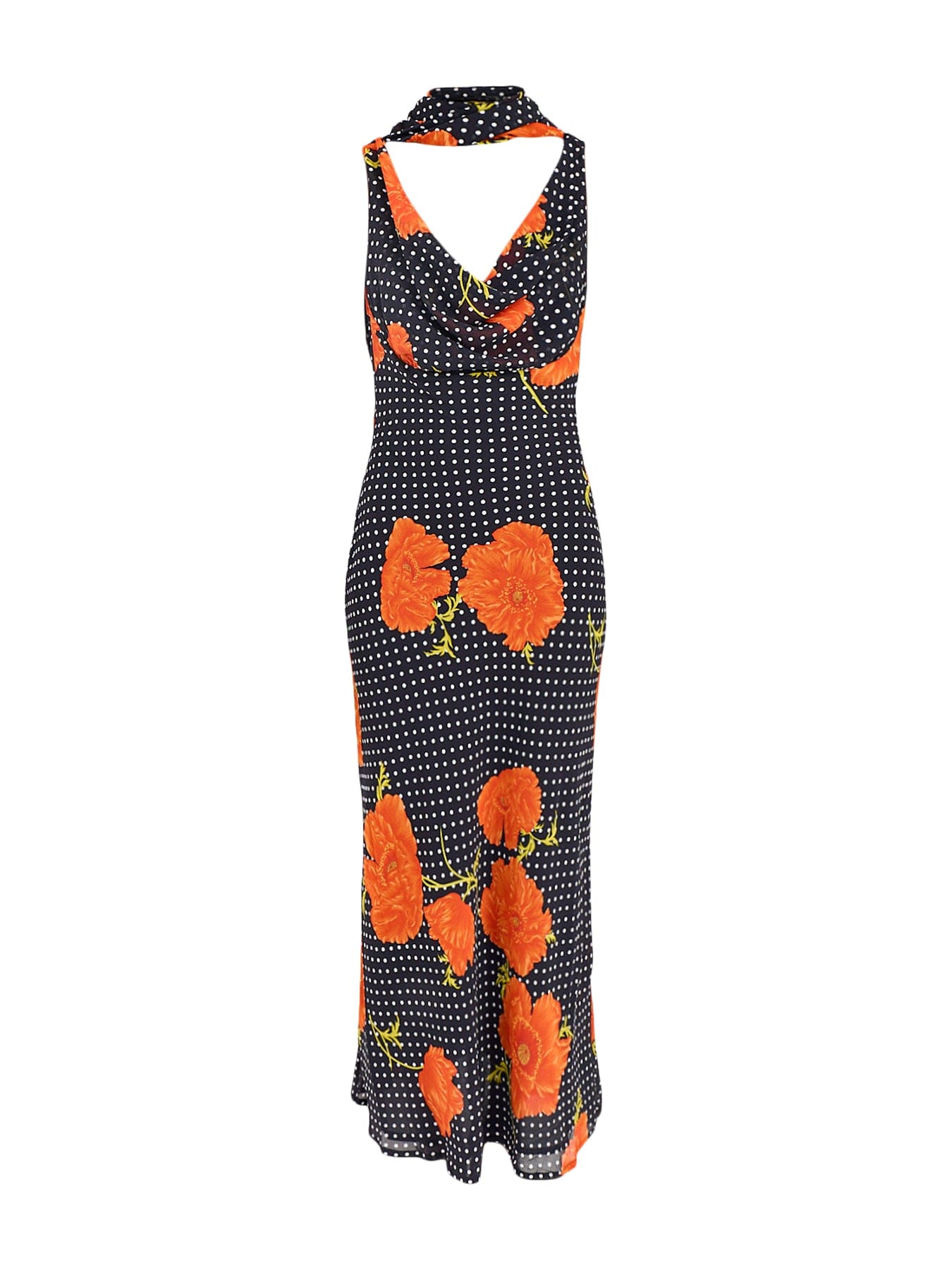 Never Fully Dressed Black Poppy Sophie Maxi Dress Black