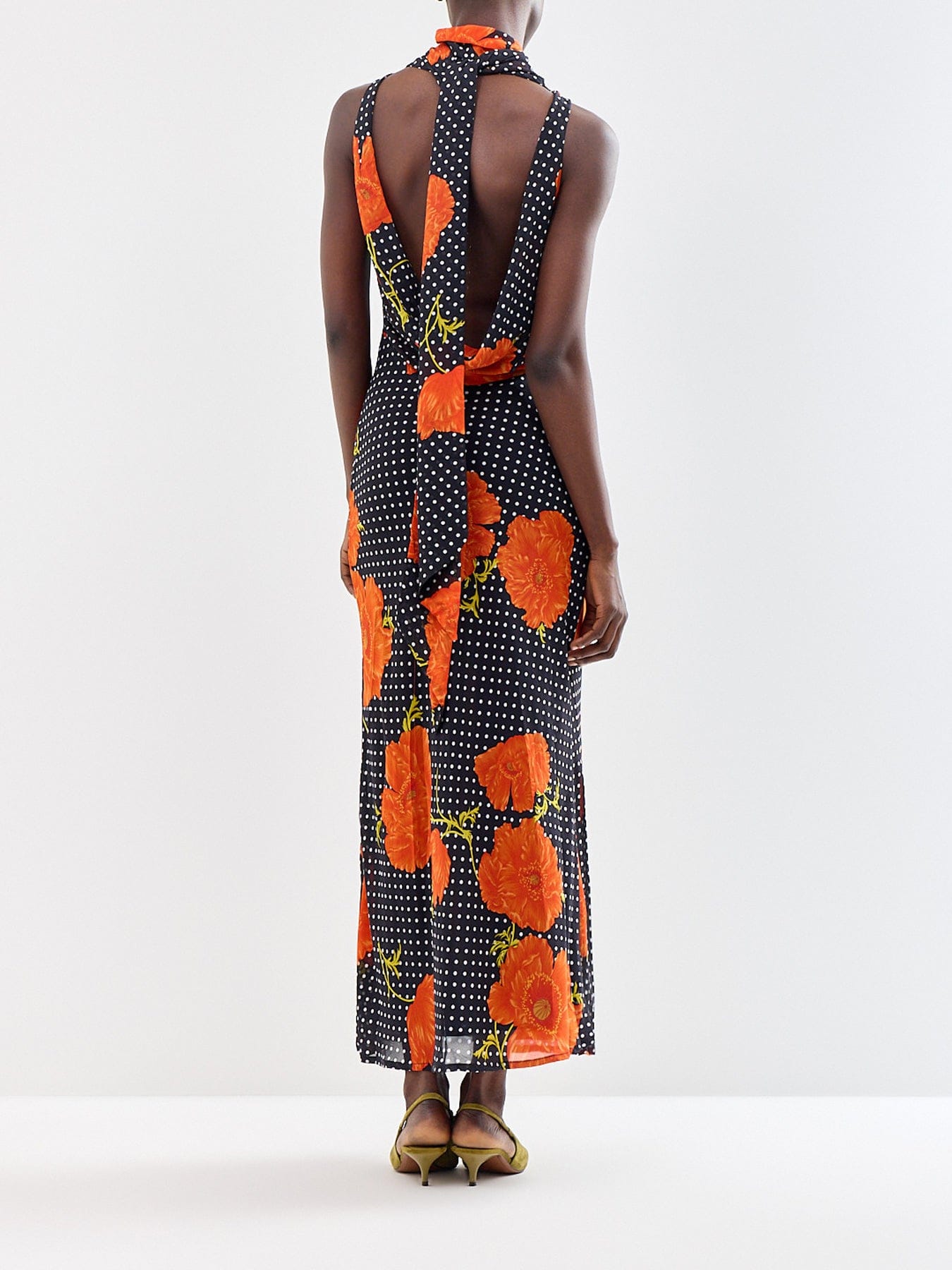 Never Fully Dressed Black Poppy Sophie Maxi Dress Black