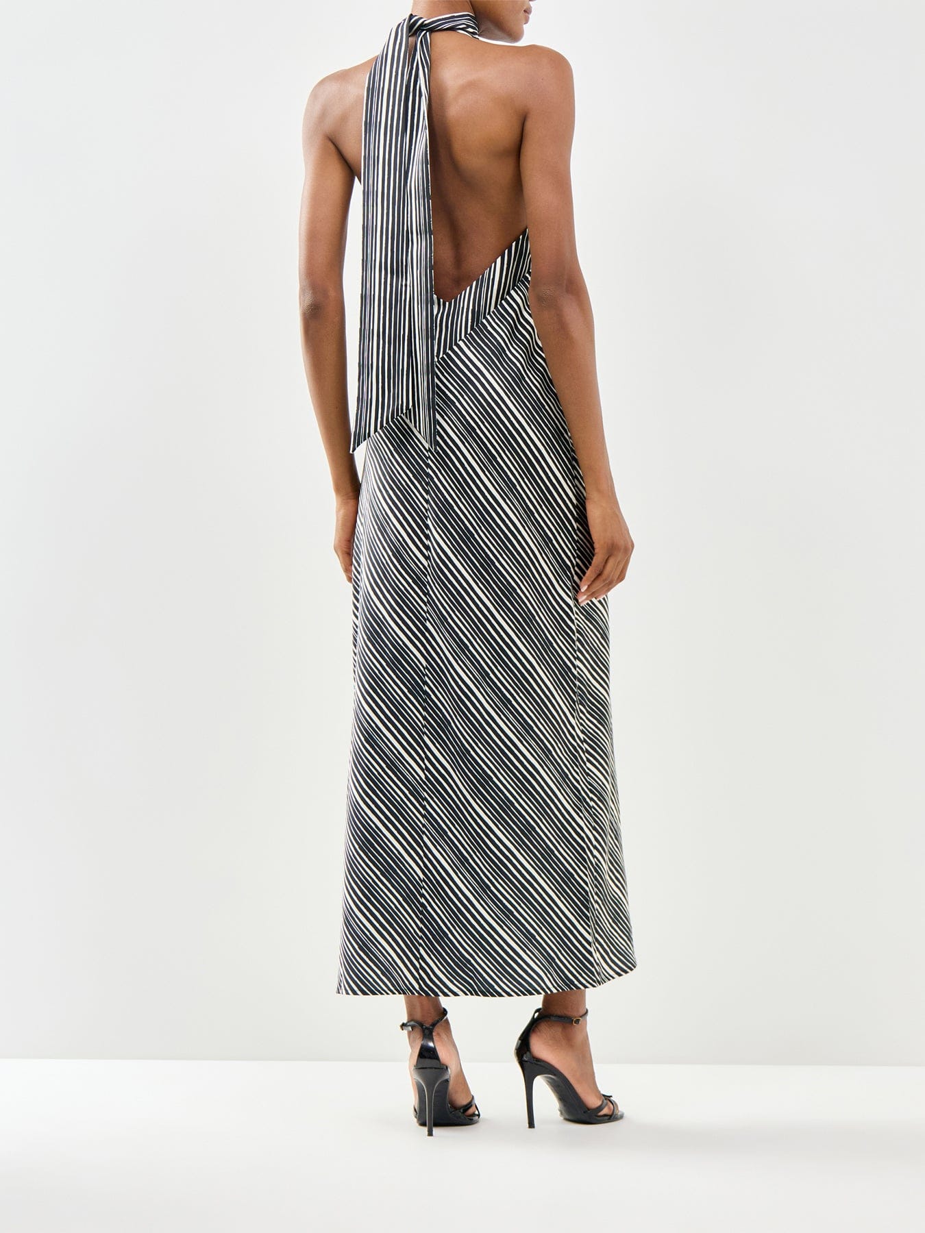 Pretty Lavish Jemima Cowl Neck Maxi Dress Black