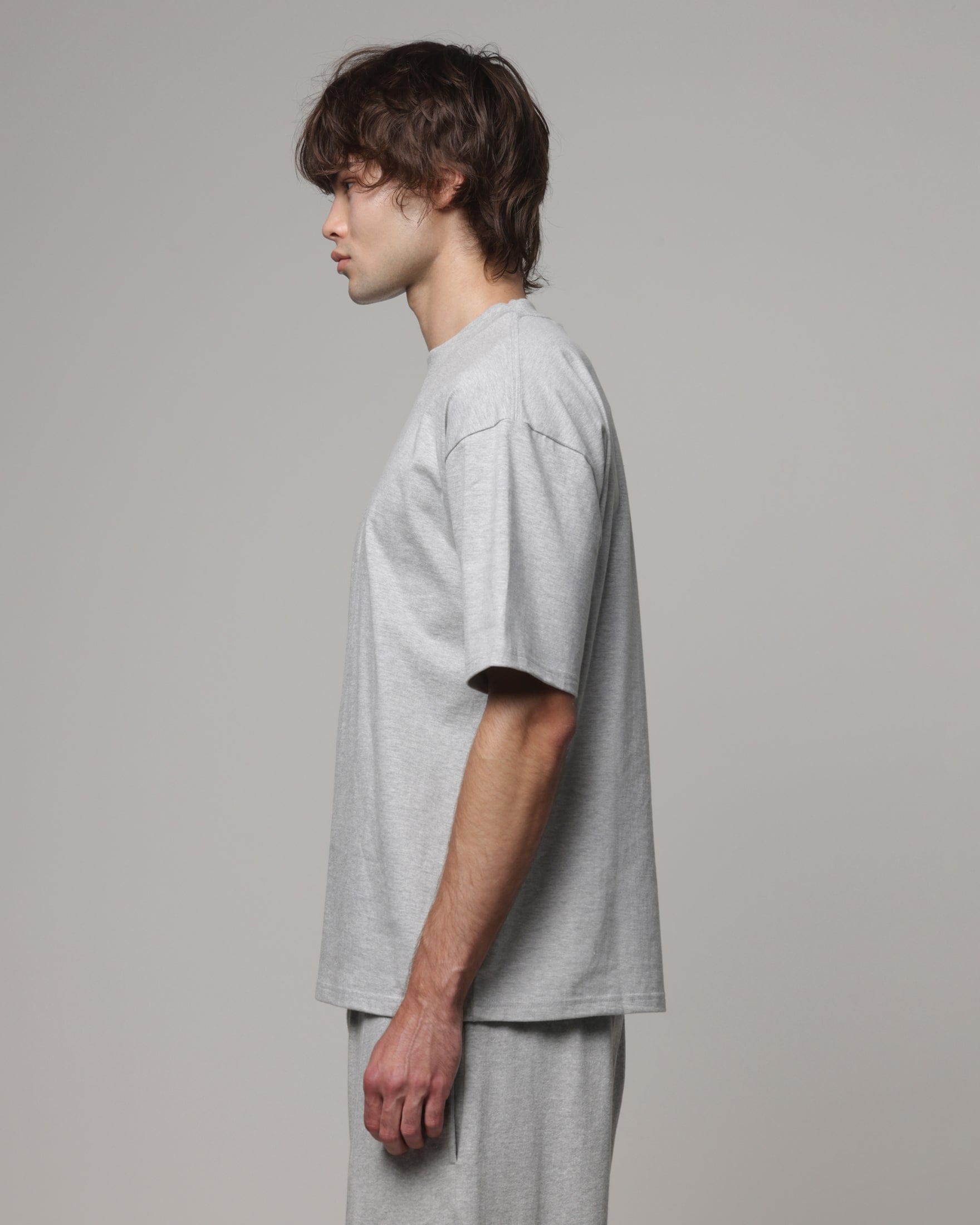 American Thrift Short Sleeve T - Shirt Grey Marle