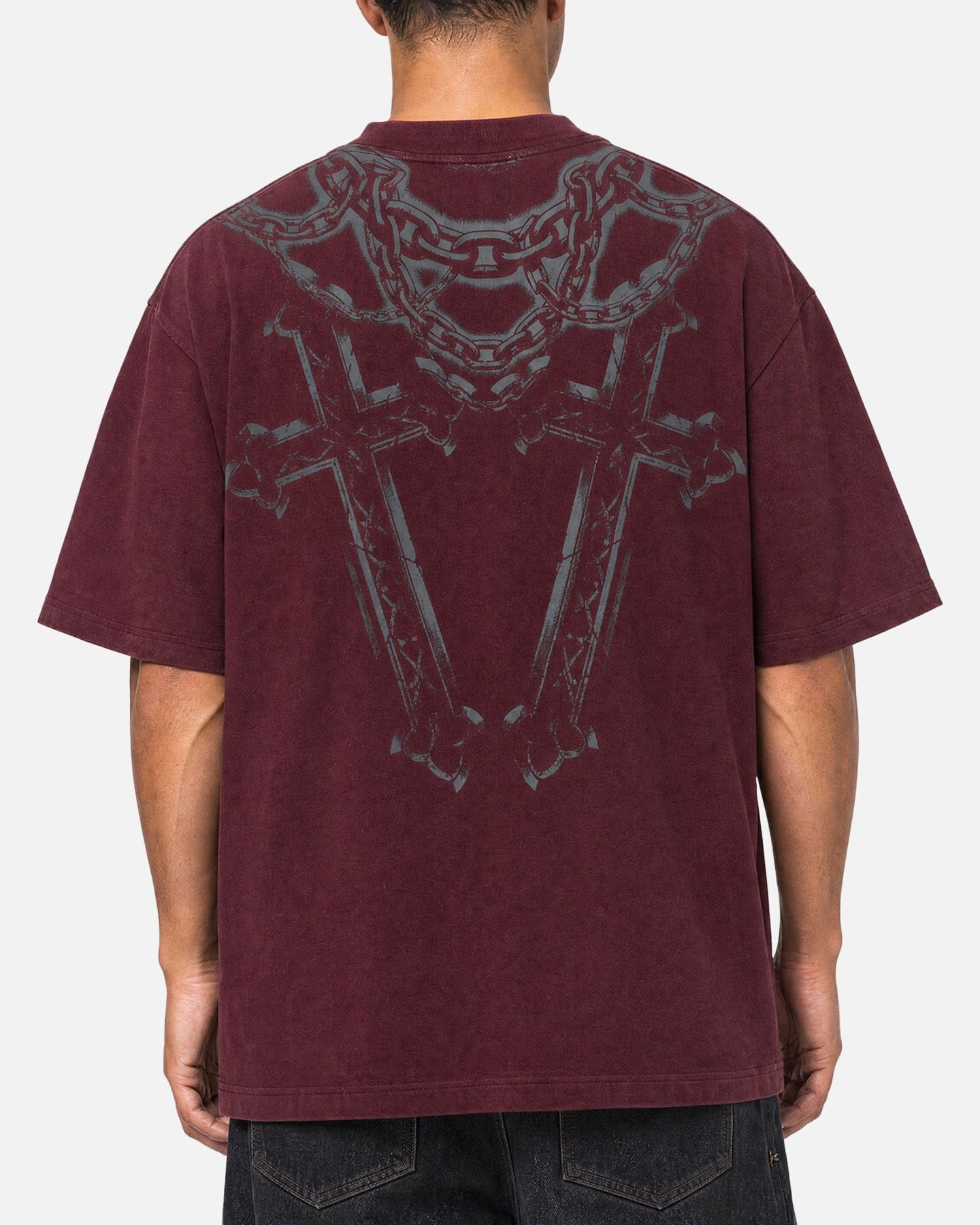 Saint Morta Renaissance Boxy T - Shirt Pigment Washed