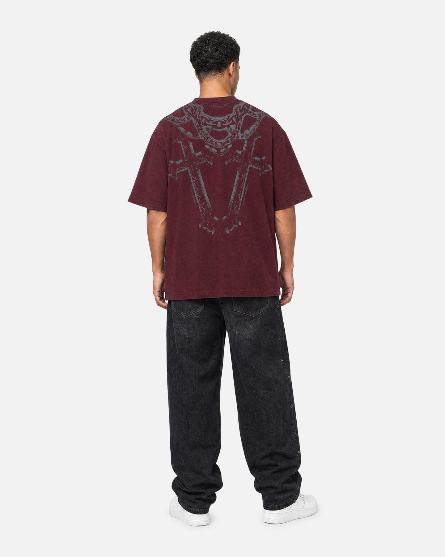 Saint Morta Renaissance Boxy T - Shirt Pigment Washed