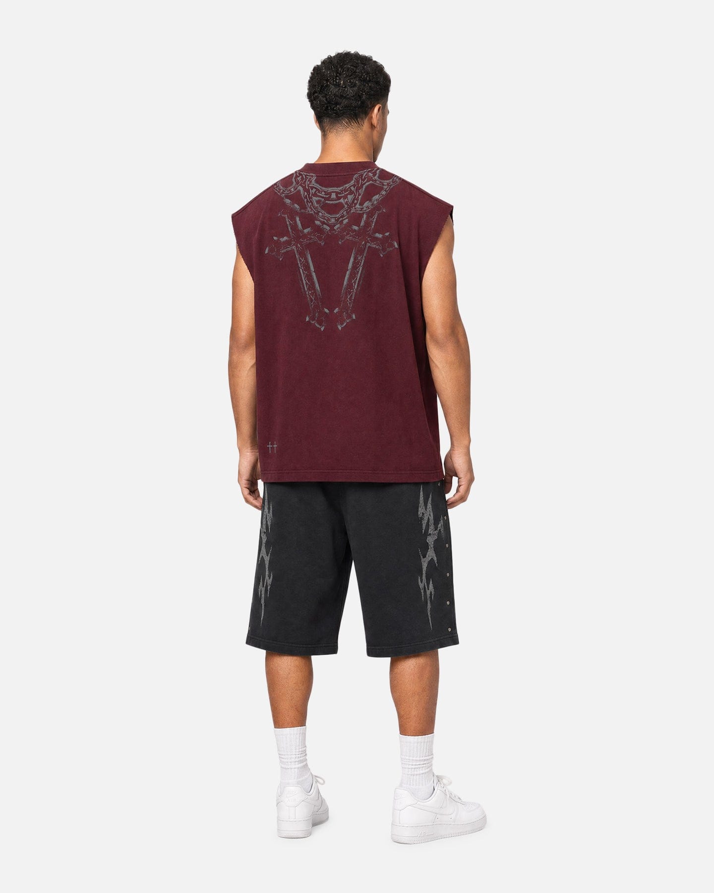 Saint Morta Renaissance Muscle T - Shirt Pigment Washed