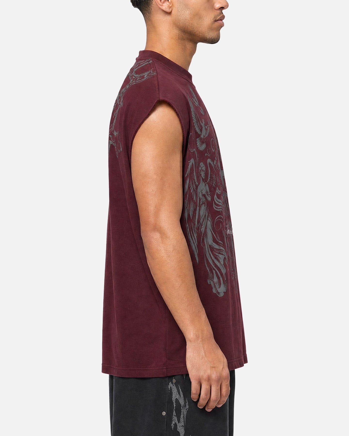 Saint Morta Renaissance Muscle T - Shirt Pigment Washed