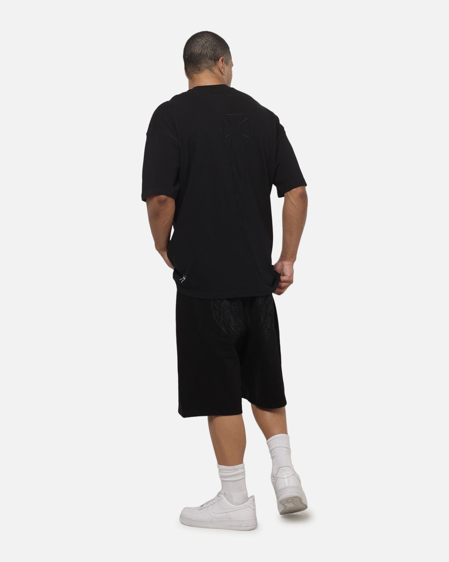 Saint Morta Athltc T - Shirt Black